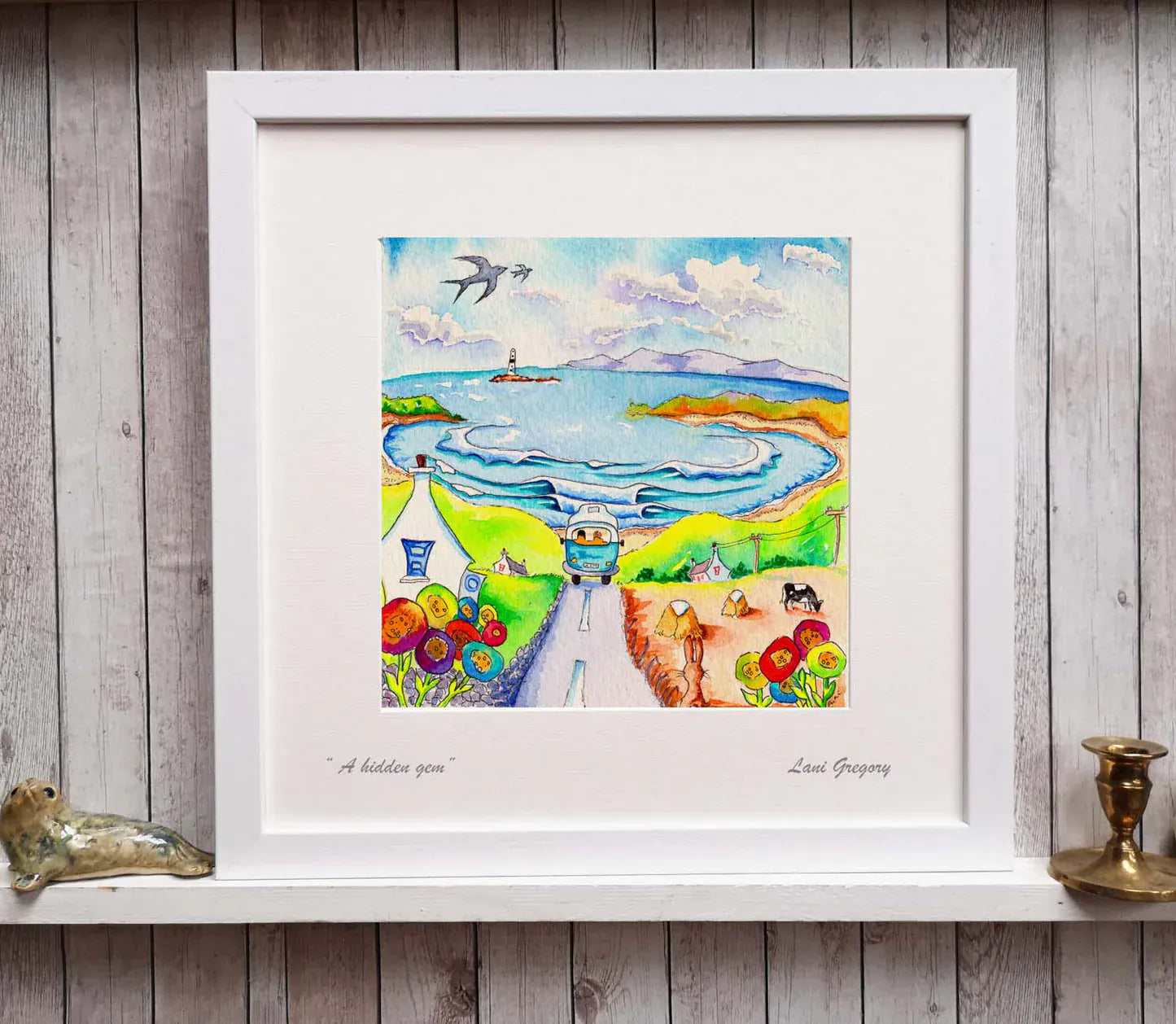 Lani Gregory A Hidden Gem | Framed Art Print