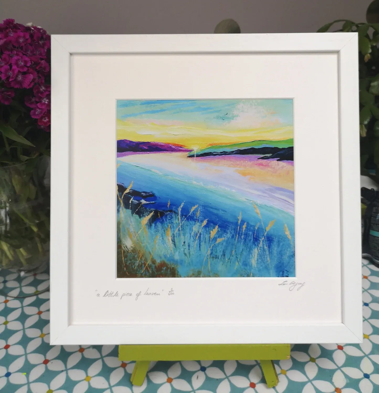 Lani Gregory A Little Piece of Heaven | Framed Art Print