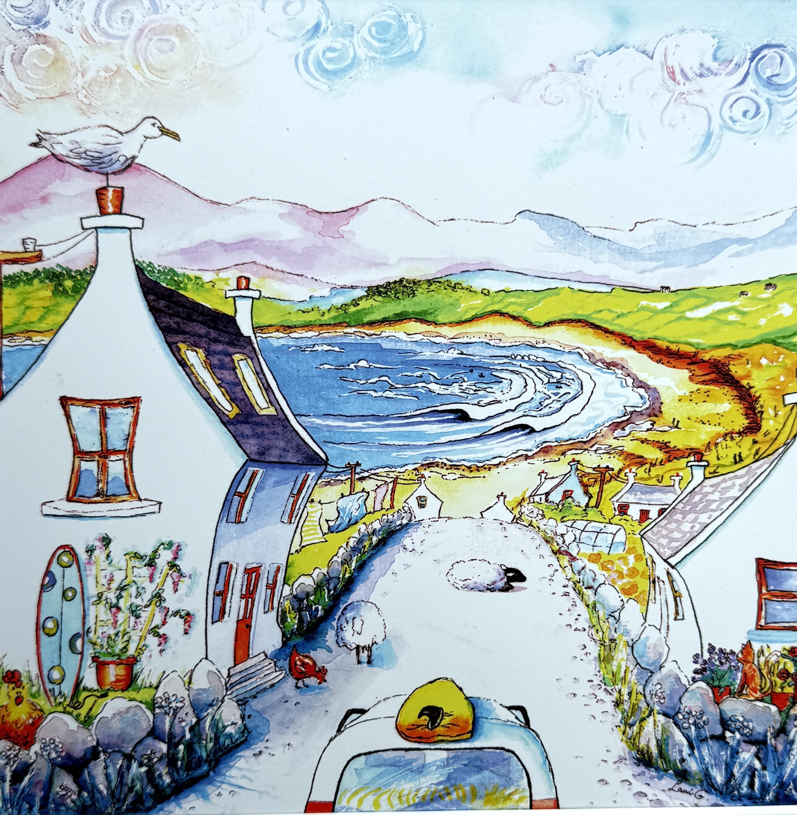 Lani Gregory New Beginnings | Framed Art Print