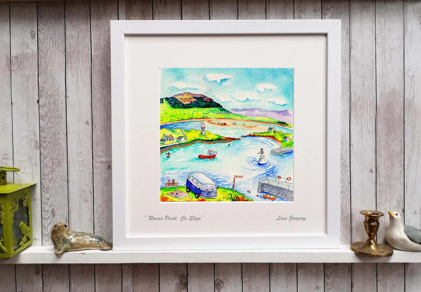Lani Gregory Rosses Point Sligo | Framed Art Print