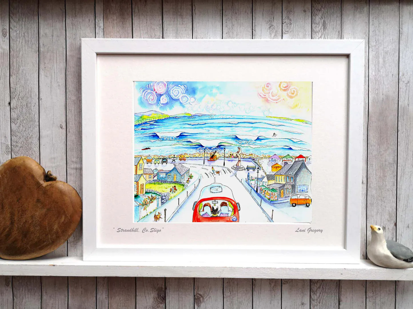 Lani Gregory Strandhill Trip | Framed Art Print