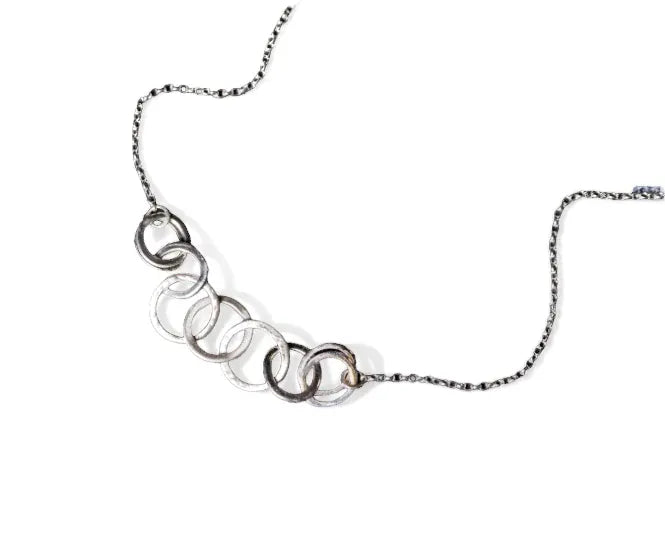 Lynsey De Burca Pendants/Necklaces Carran | Sterling Silver Chain Neckpiece