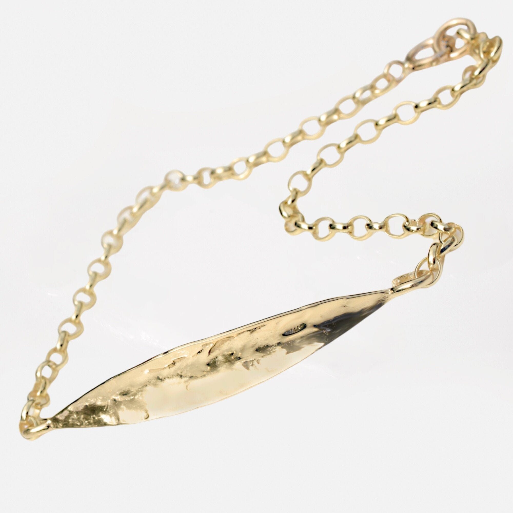 Martina Hamilton Bracelets/Bangles Leaf | 9ct Solid Gold Bracelet