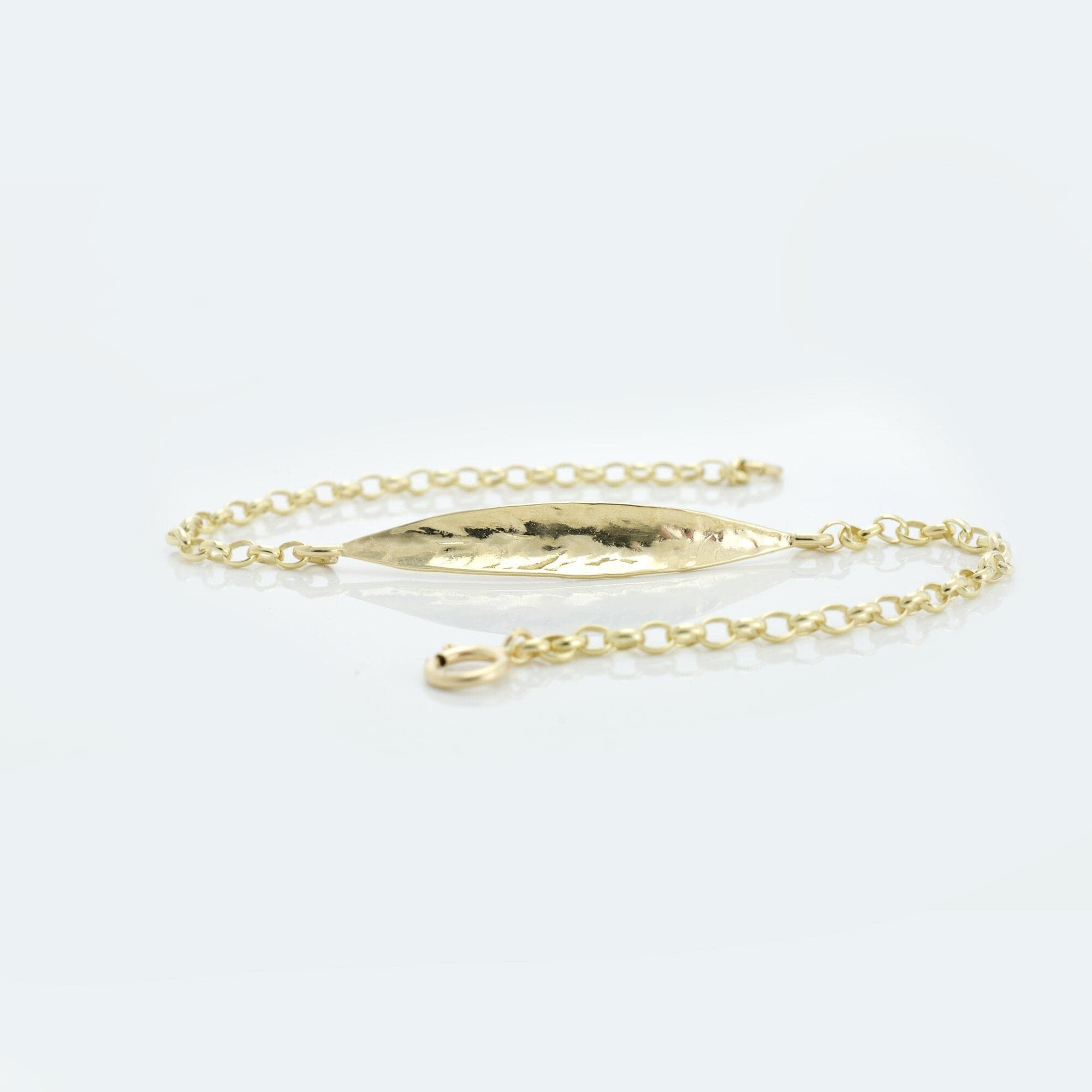Martina Hamilton Bracelets/Bangles Leaf | 9ct Solid Gold Bracelet