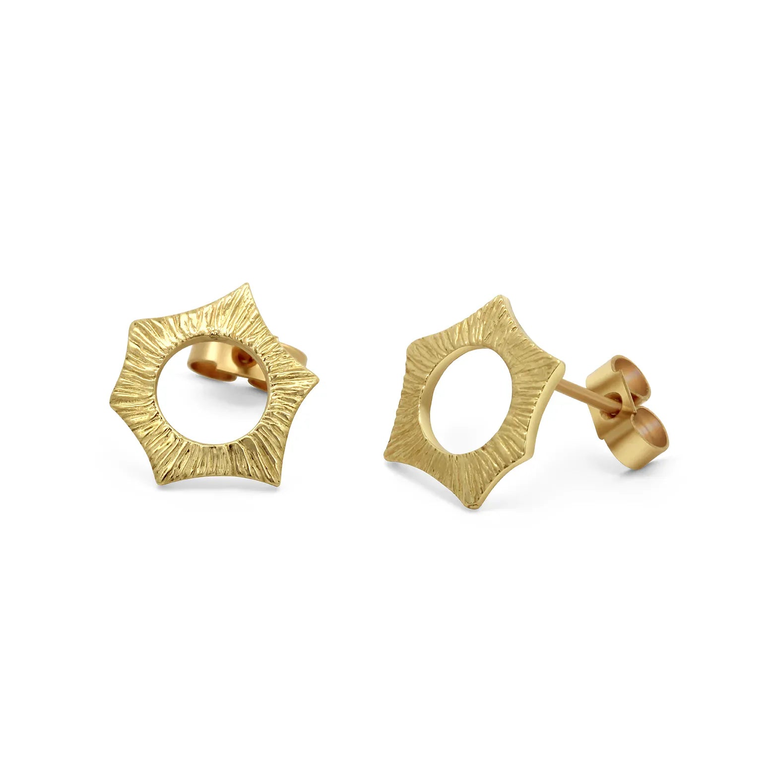 Martina Hamilton Earrings Ériu | 9ct Gold Stud Earrings Small