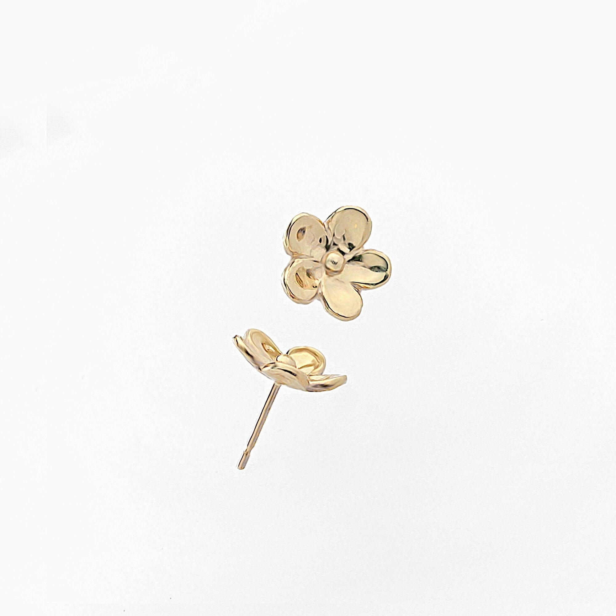 Martina Hamilton Earrings Forget Me Not | 9ct Solid Gold Stud Earrings Medium