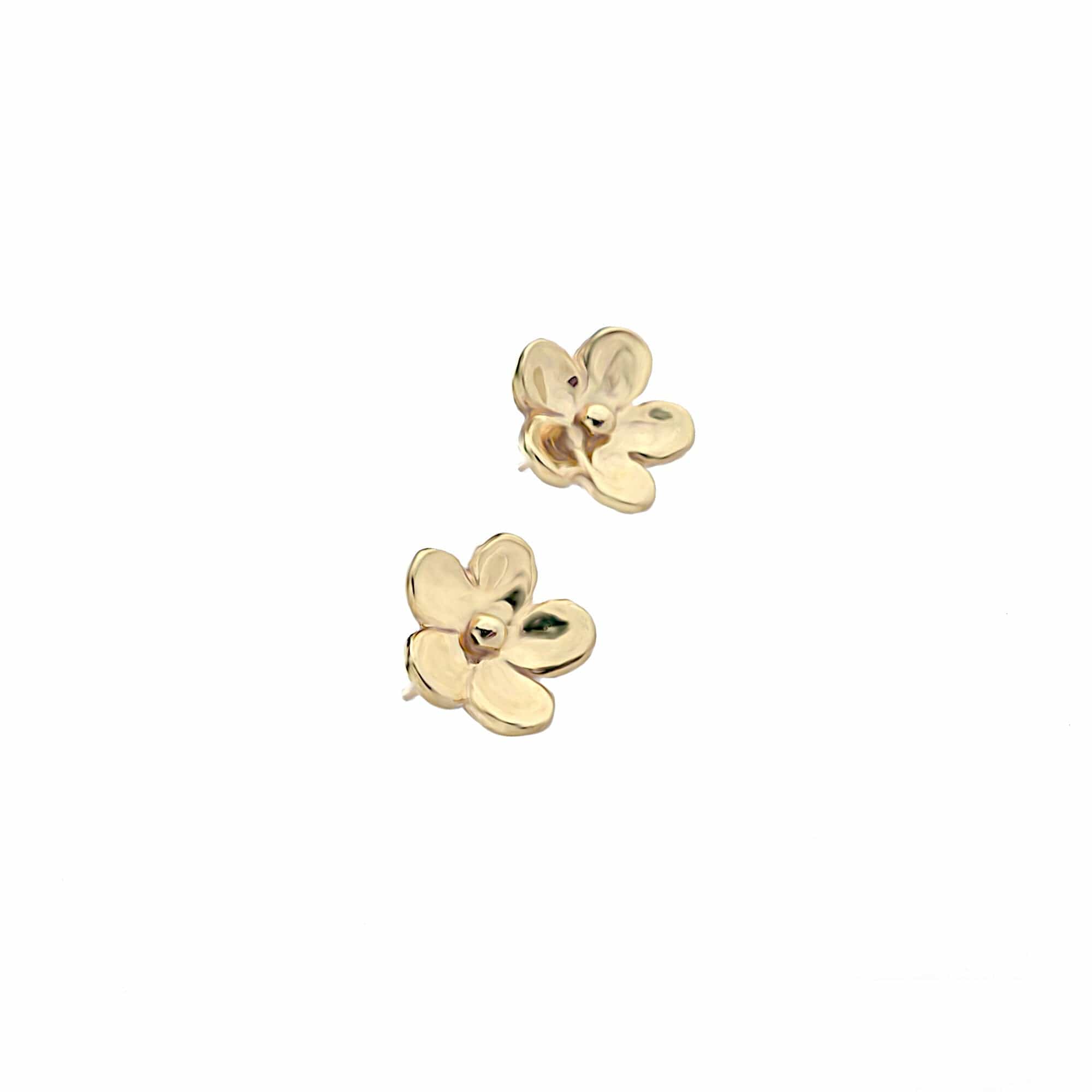 Martina Hamilton Earrings Forget Me Not | 9ct Solid Gold Stud Earrings Medium