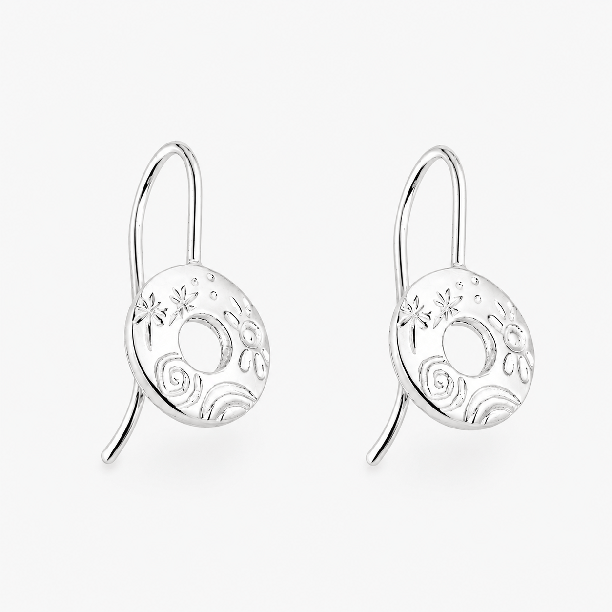 Martina Hamilton Earrings Heaven | Sterling Silver Drop Earrings Small