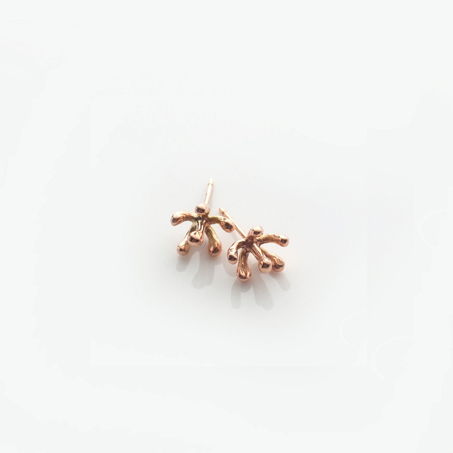 Martina Hamilton Earrings Nebula | 10ct Solid Rose Gold Stud Earrings