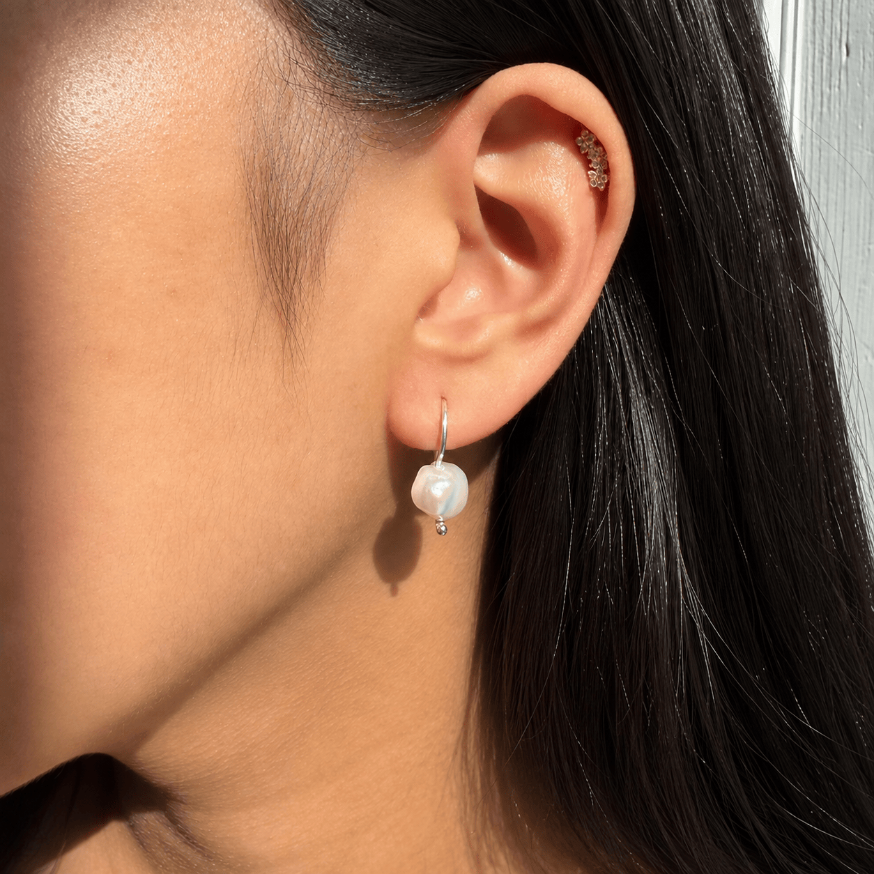 Martina Hamilton Earrings Pearl | Drop Earrings Small