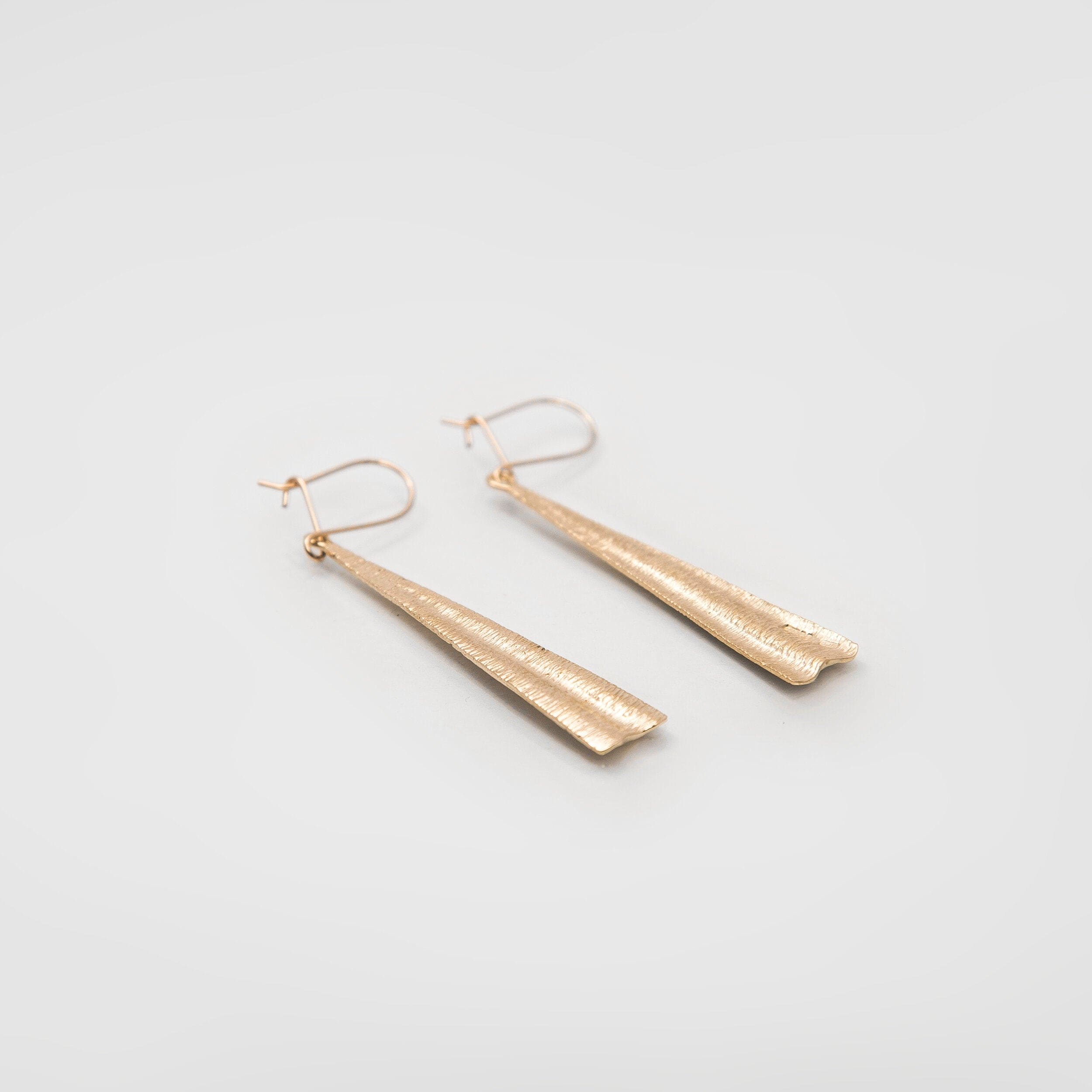Martina Hamilton Earrings Shore | 9ct Solid Gold Drop Earrings Large