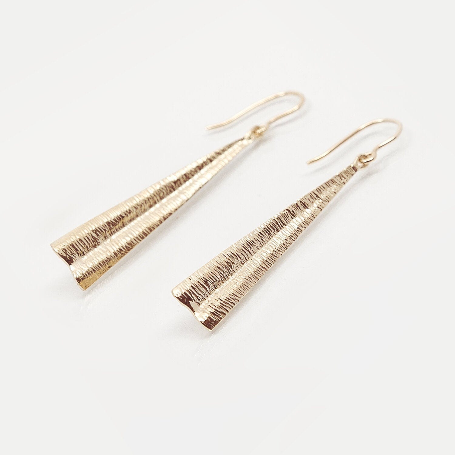 Martina Hamilton Earrings Shore | 9ct Solid Gold Drop Earrings Large