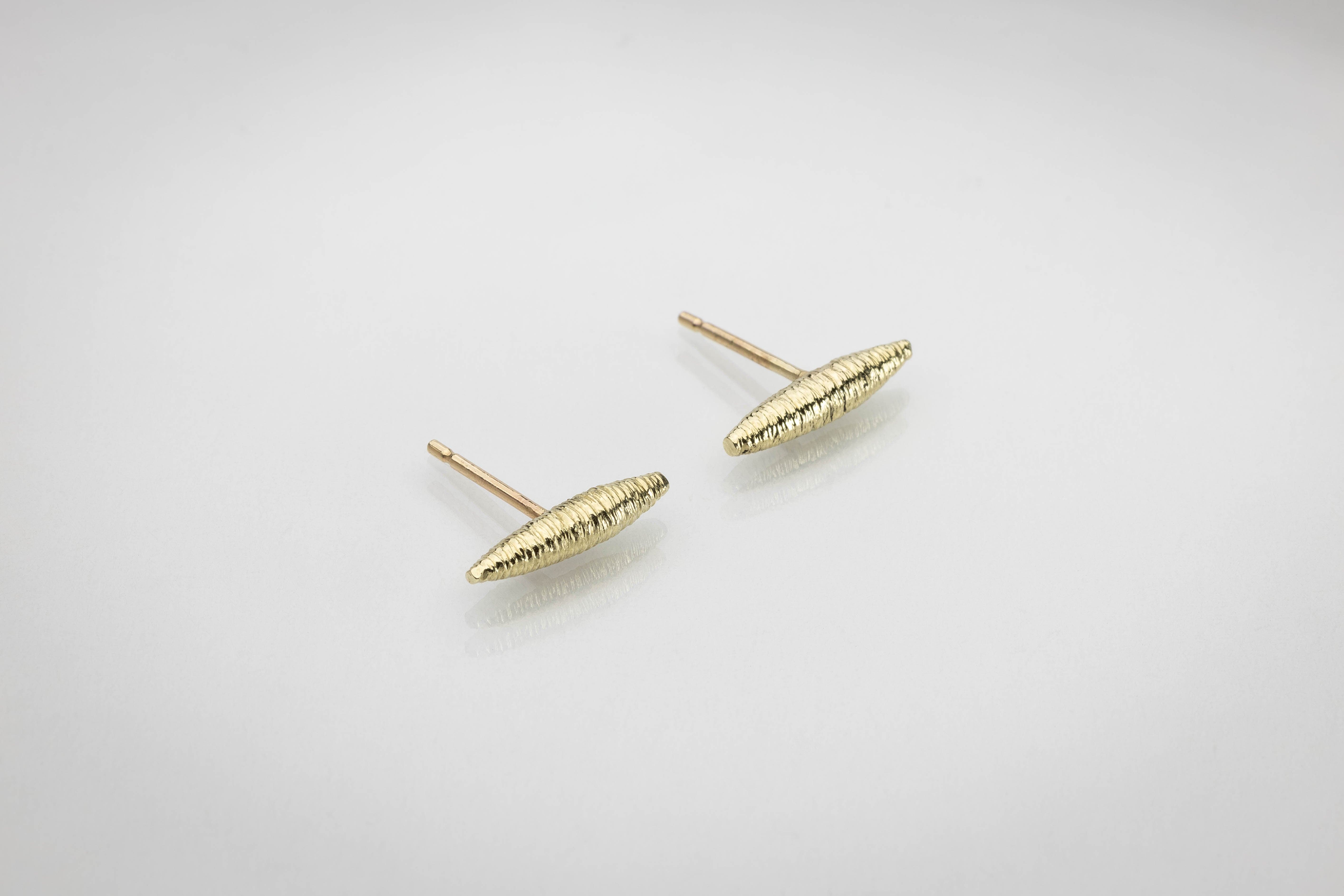 Martina Hamilton Earrings Síoda | 9ct Solid Gold Stud Earrings Petite