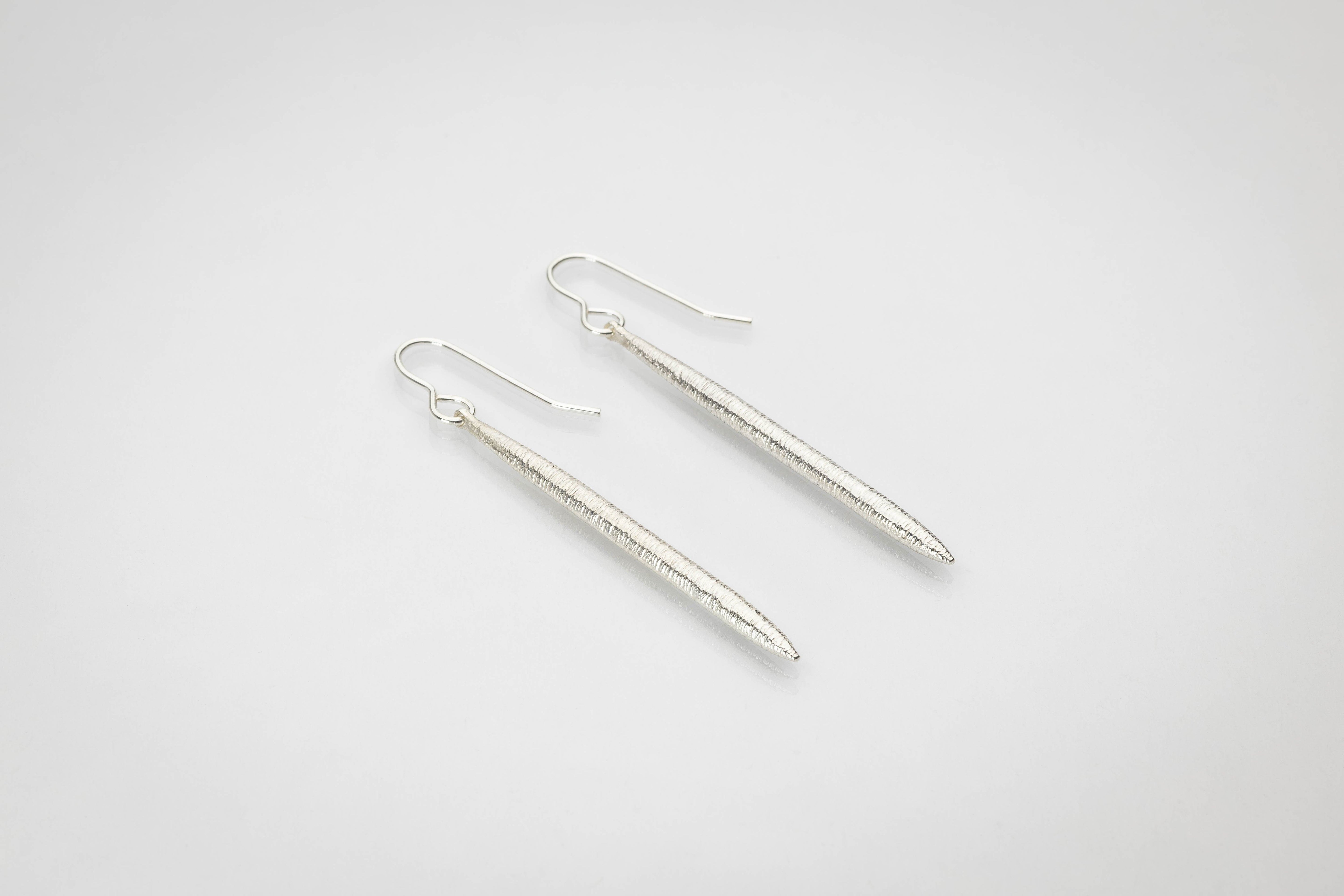 Martina Hamilton SÃoda | Sterling Silver Drop Earrings Large