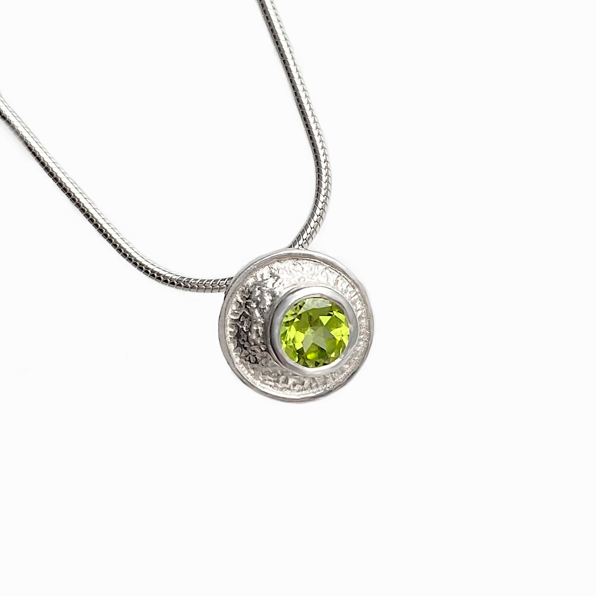 Martina Hamilton Pendants/Necklaces Blue Moon | Sterling Silver and Semi Precious Stone Pendant Small