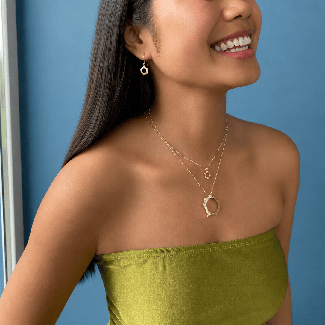 Martina Hamilton Pendants/Necklaces Ériu | 9ct Solid Gold Pendant Small