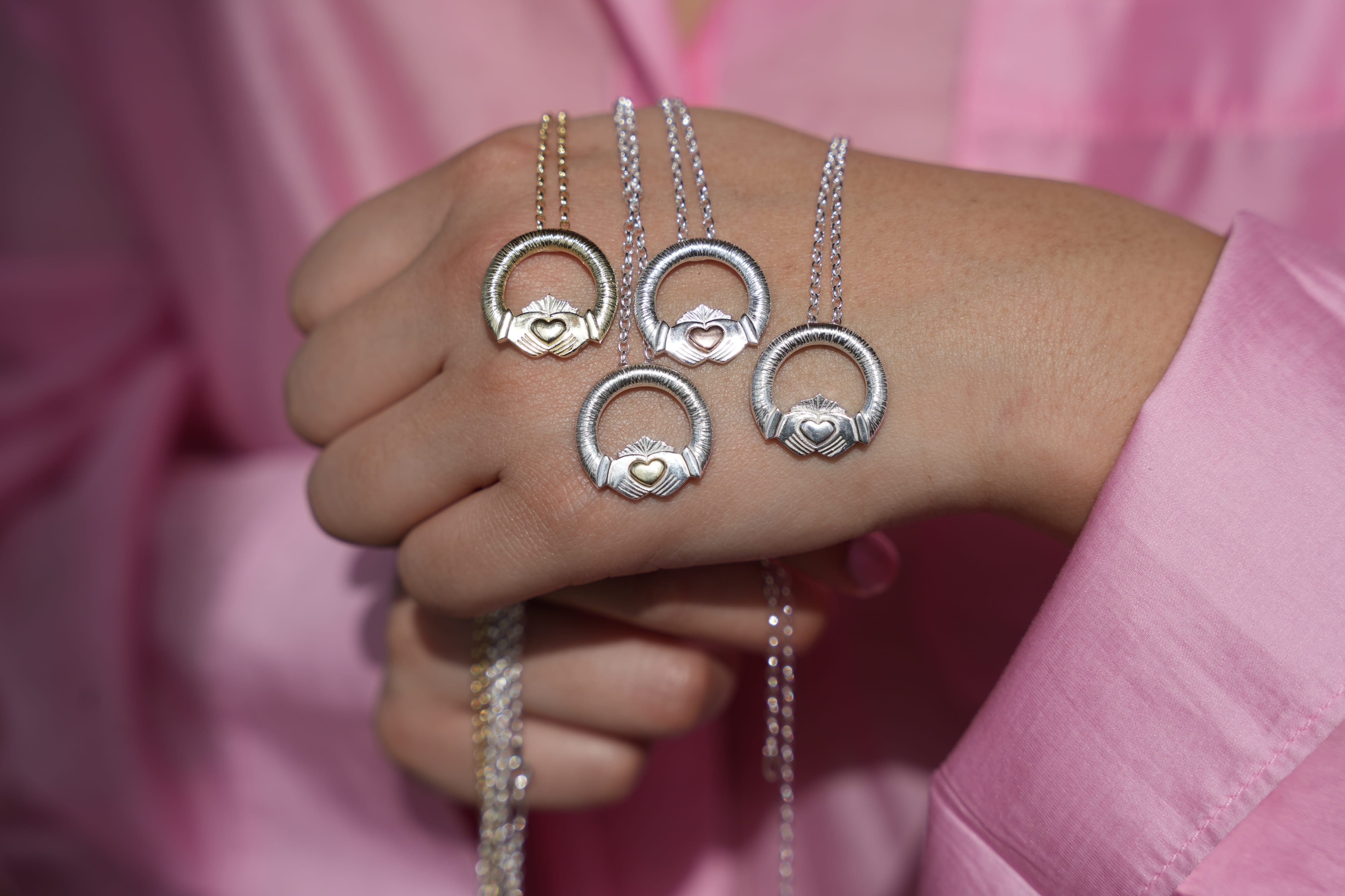 Martina Hamilton Pendants/Necklaces Ériu | Claddagh Sterling Silver Pendant