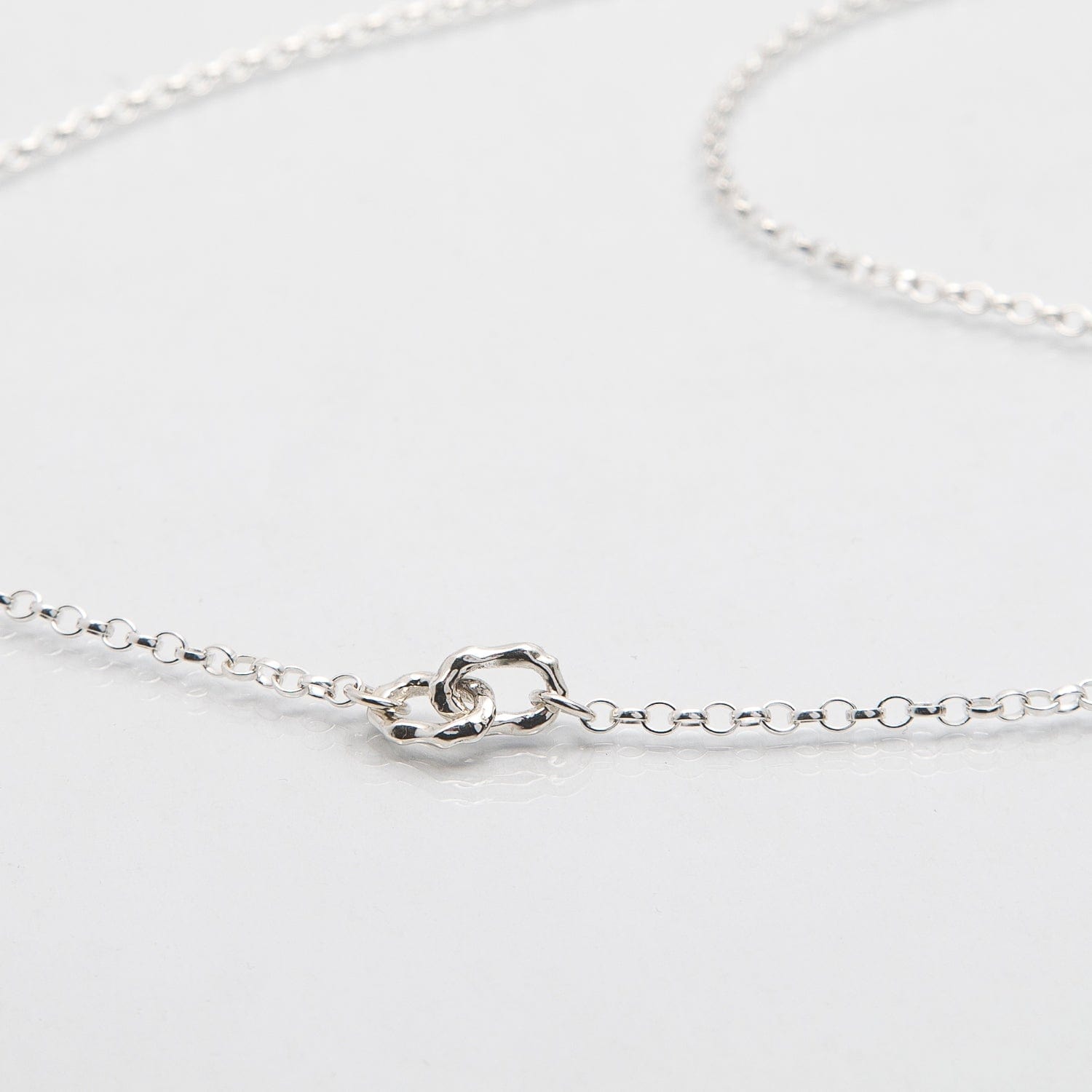 Martina Hamilton Pendants/Necklaces Island Link | Sterling Silver Pendant