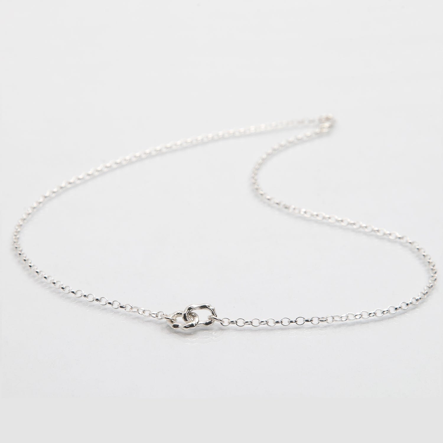 Martina Hamilton Pendants/Necklaces Island Link | Sterling Silver Pendant