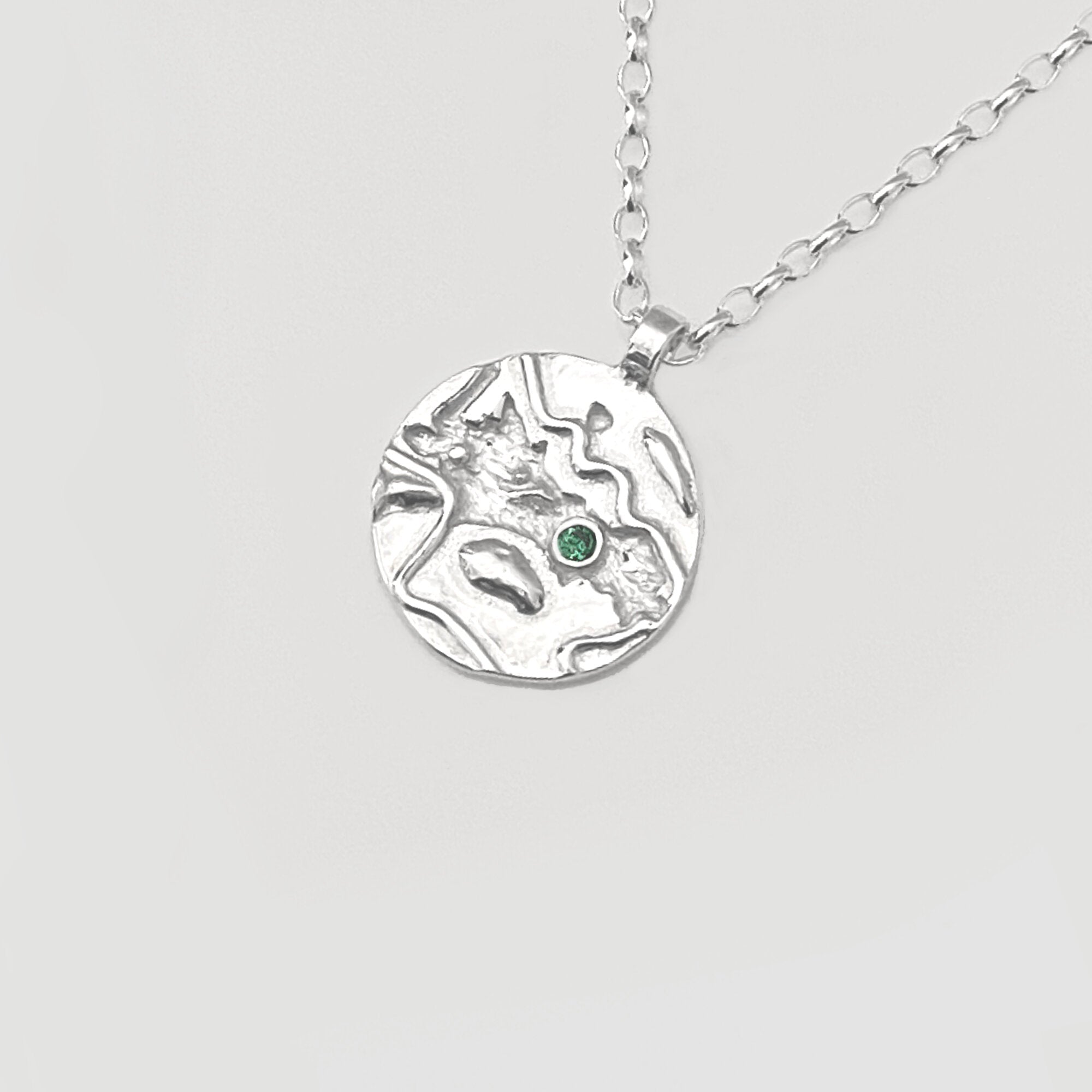Martina Hamilton Pendants/Necklaces Lake Isle of Innisfree | Sterling Silver Pendant