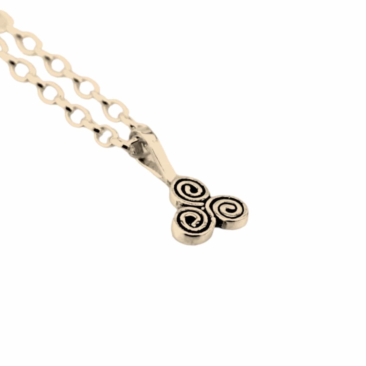 Martina Hamilton Pendants/Necklaces Newgrange | 9ct Solid Gold Pendant Petite