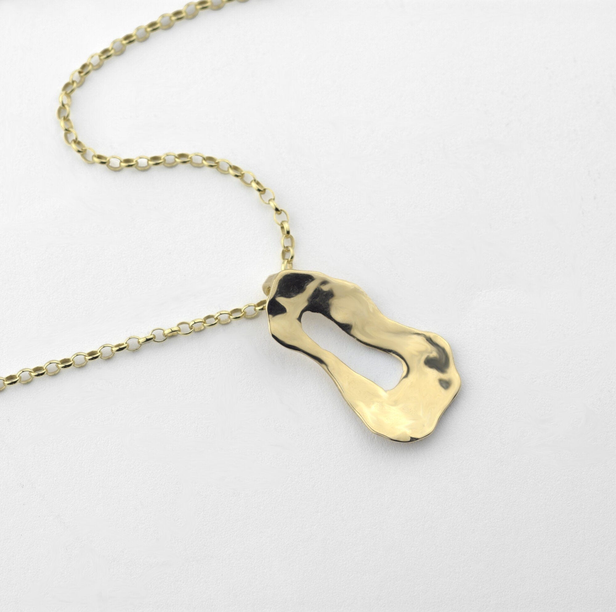 Martina Hamilton Pendants/Necklaces Reflections | 9ct Solid Gold Pendant Medium