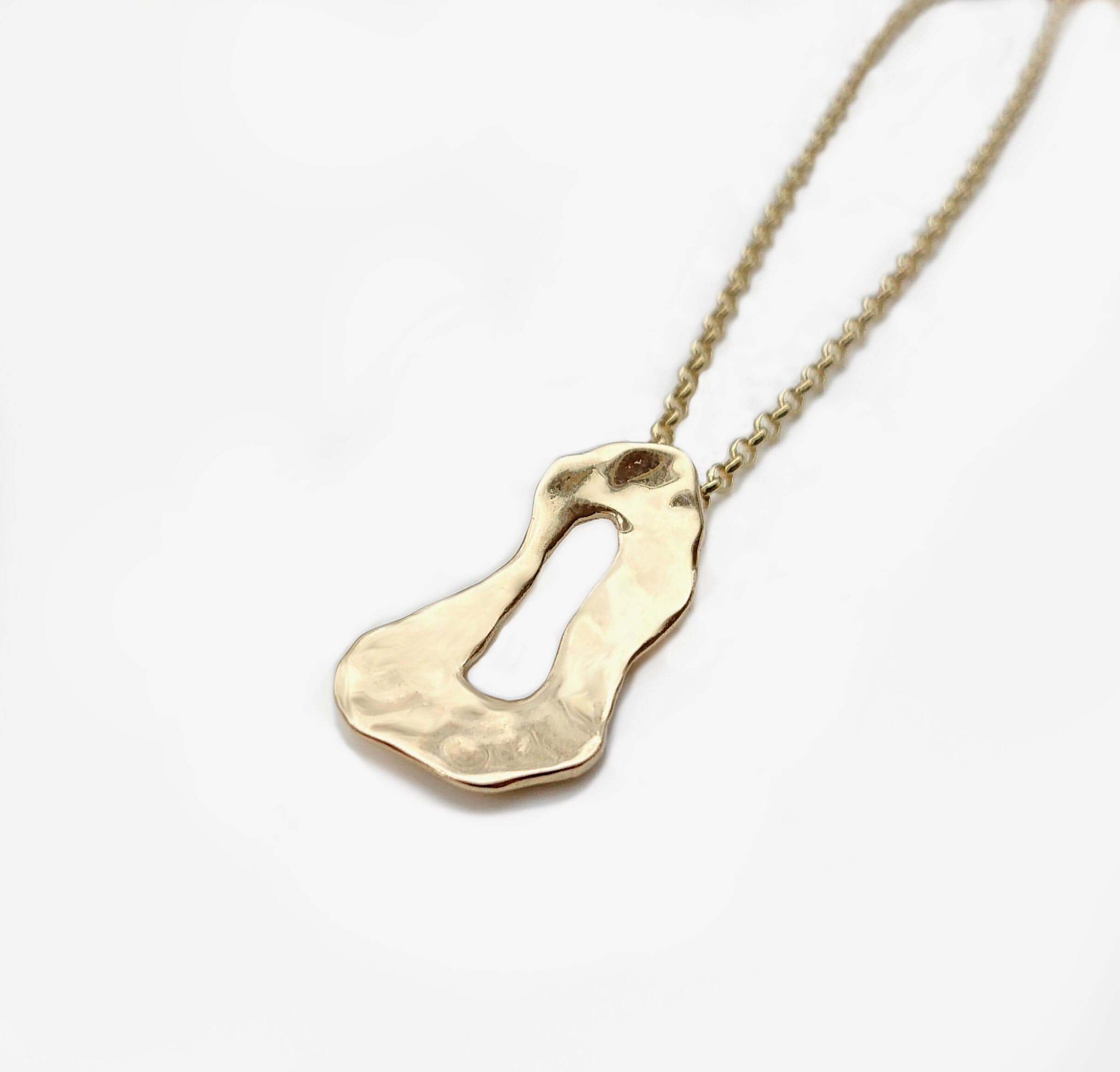 Martina Hamilton Pendants/Necklaces Reflections | 9ct Solid Gold Pendant Medium