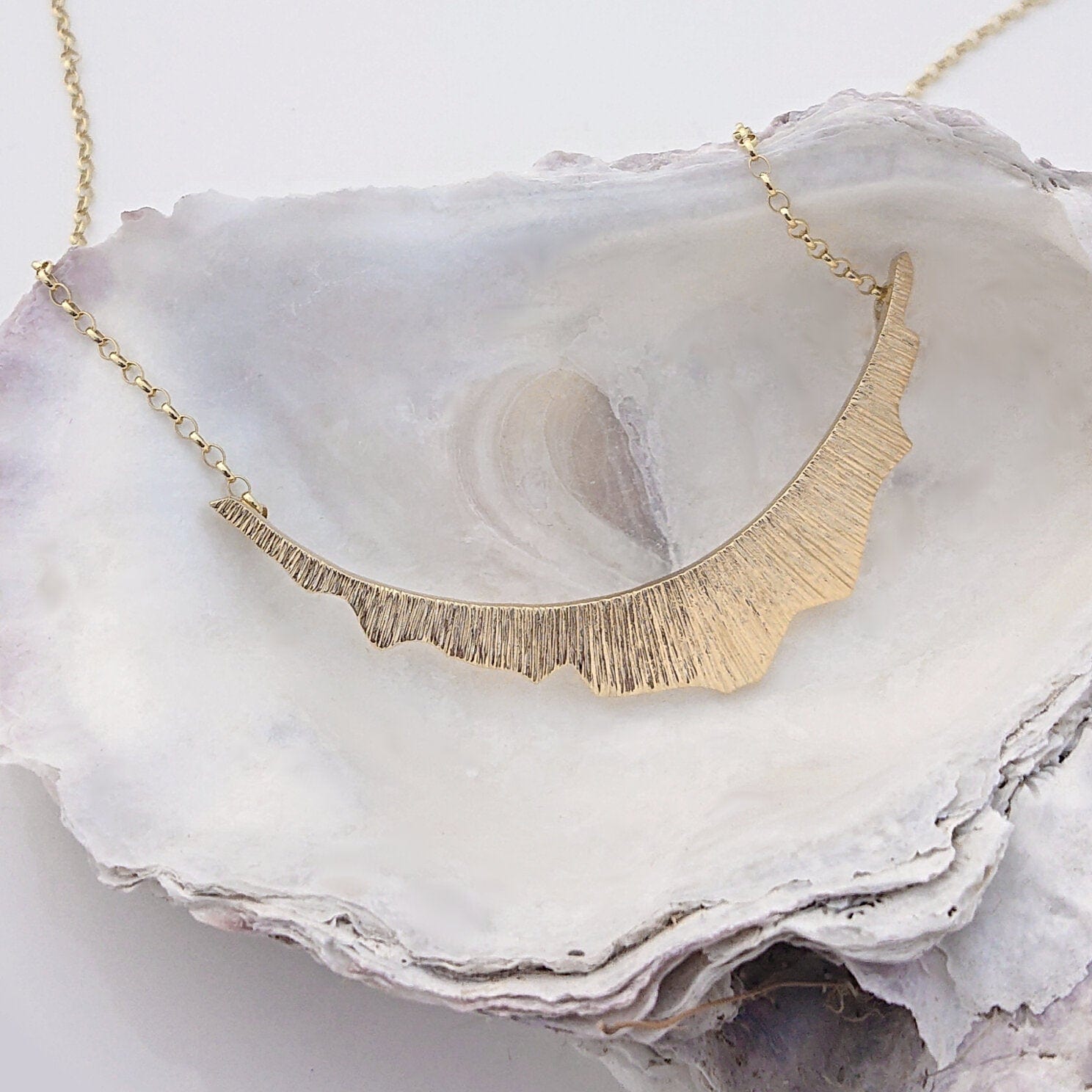 Martina Hamilton Seashore | 9ct Gold Necklace Large