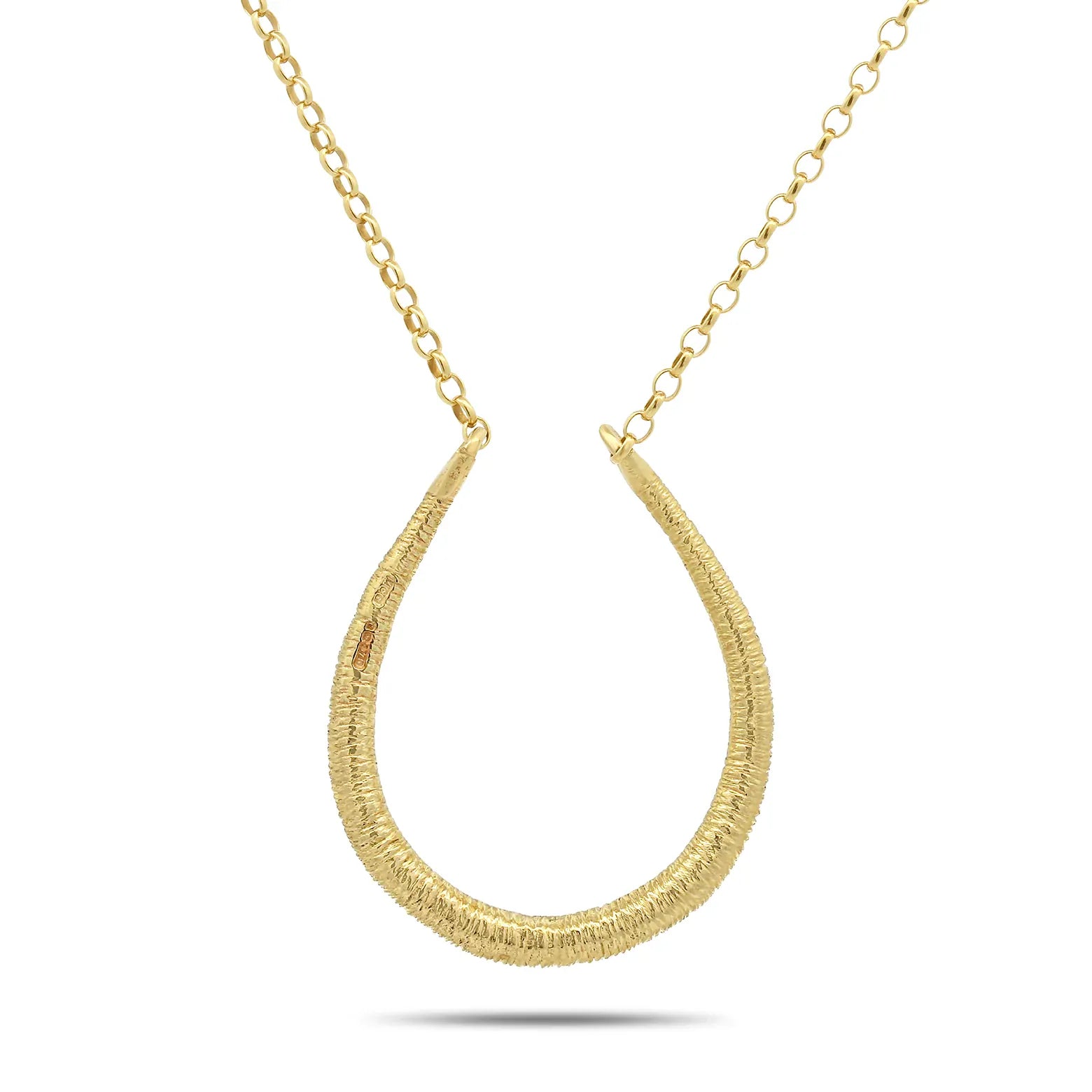 Martina Hamilton Pendants/Necklaces Síoda | 9ct Solid Gold Torc Pendant Medium