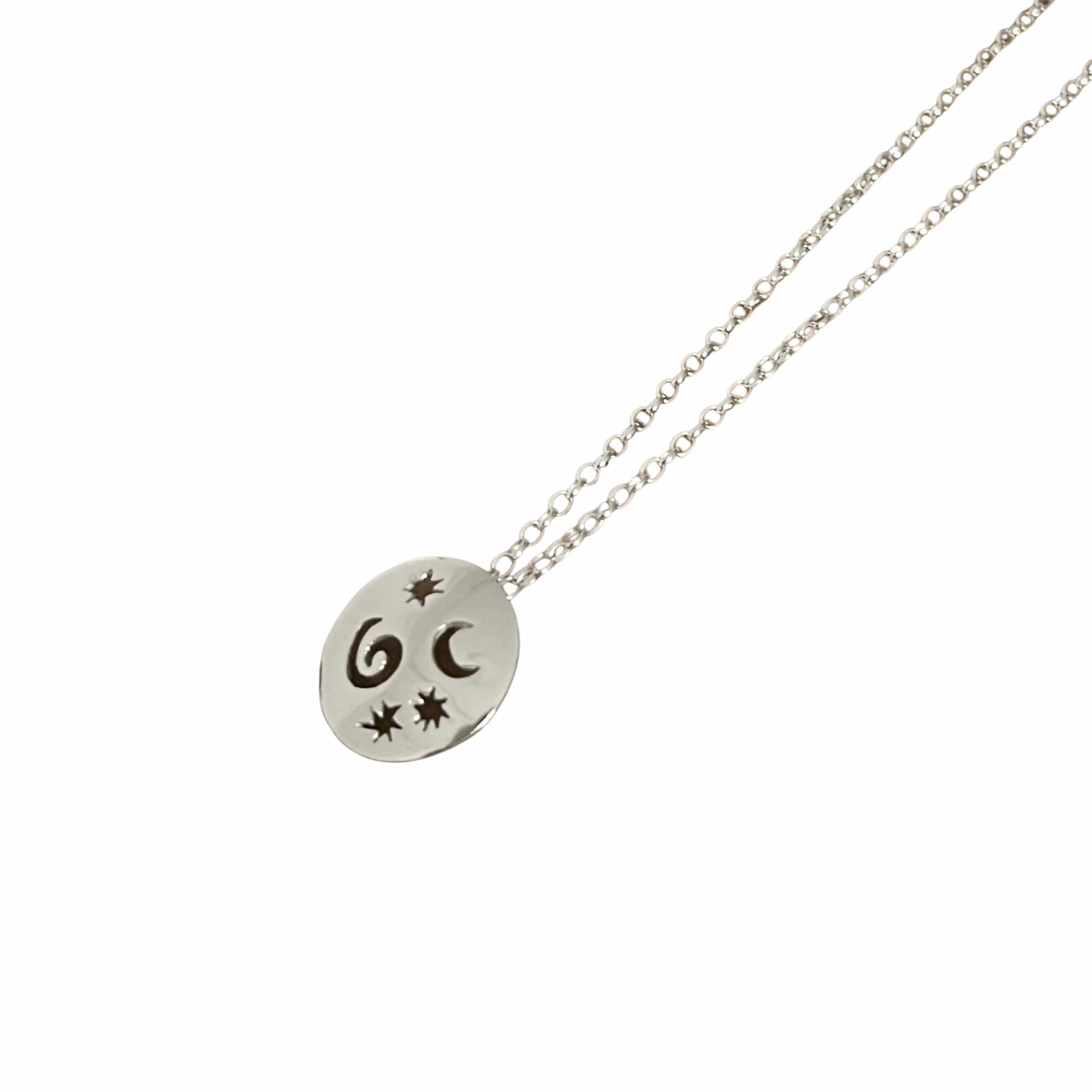 Martina Hamilton Pendants/Necklaces W.B. Yeats | Sterling silver Cloths of Heaven Pendant