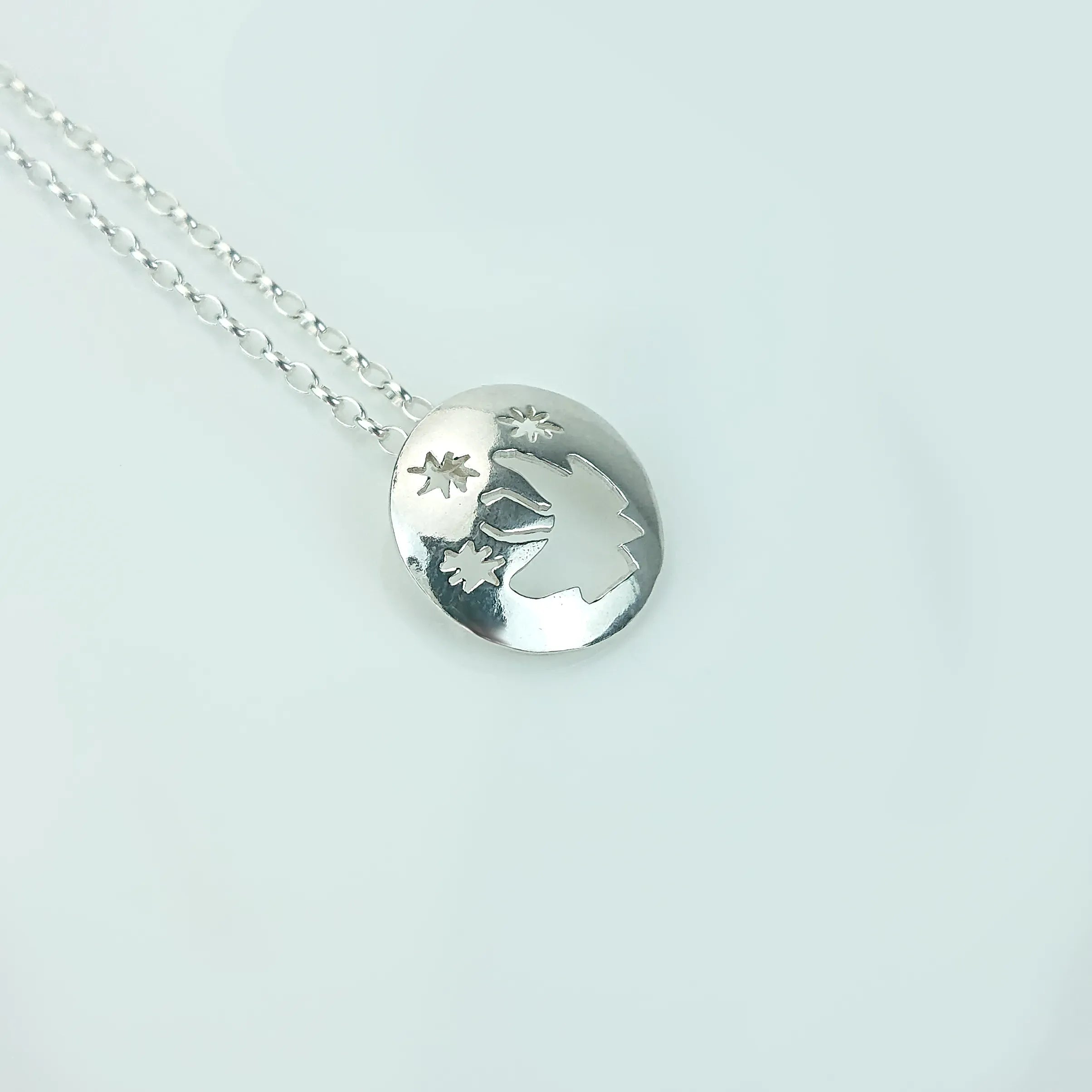Martina Hamilton Pendants/Necklaces W.B. Yeats | Sterling Silver Moth Pendant