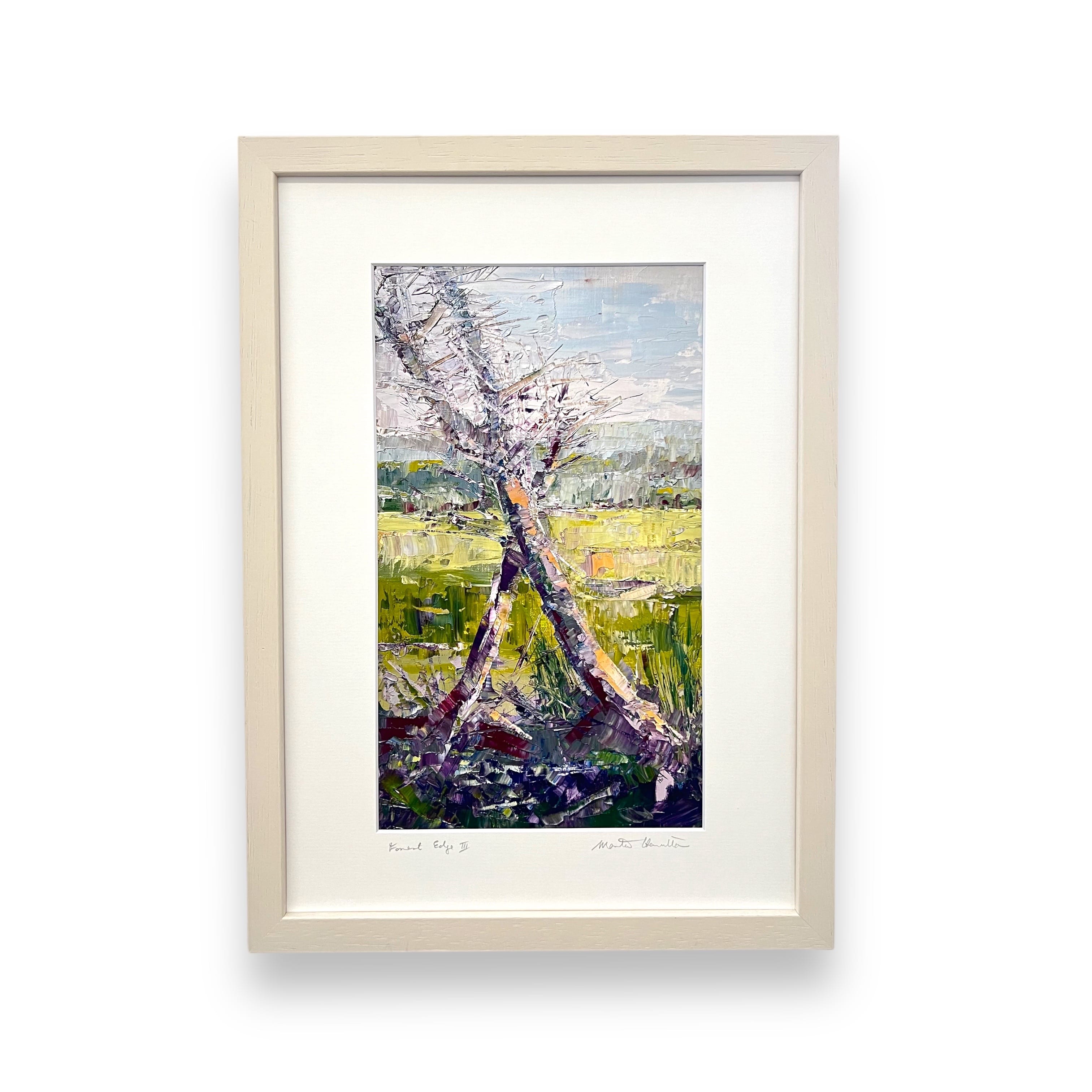 Martina Hamilton Prints Forest Edge III | Framed Art Print