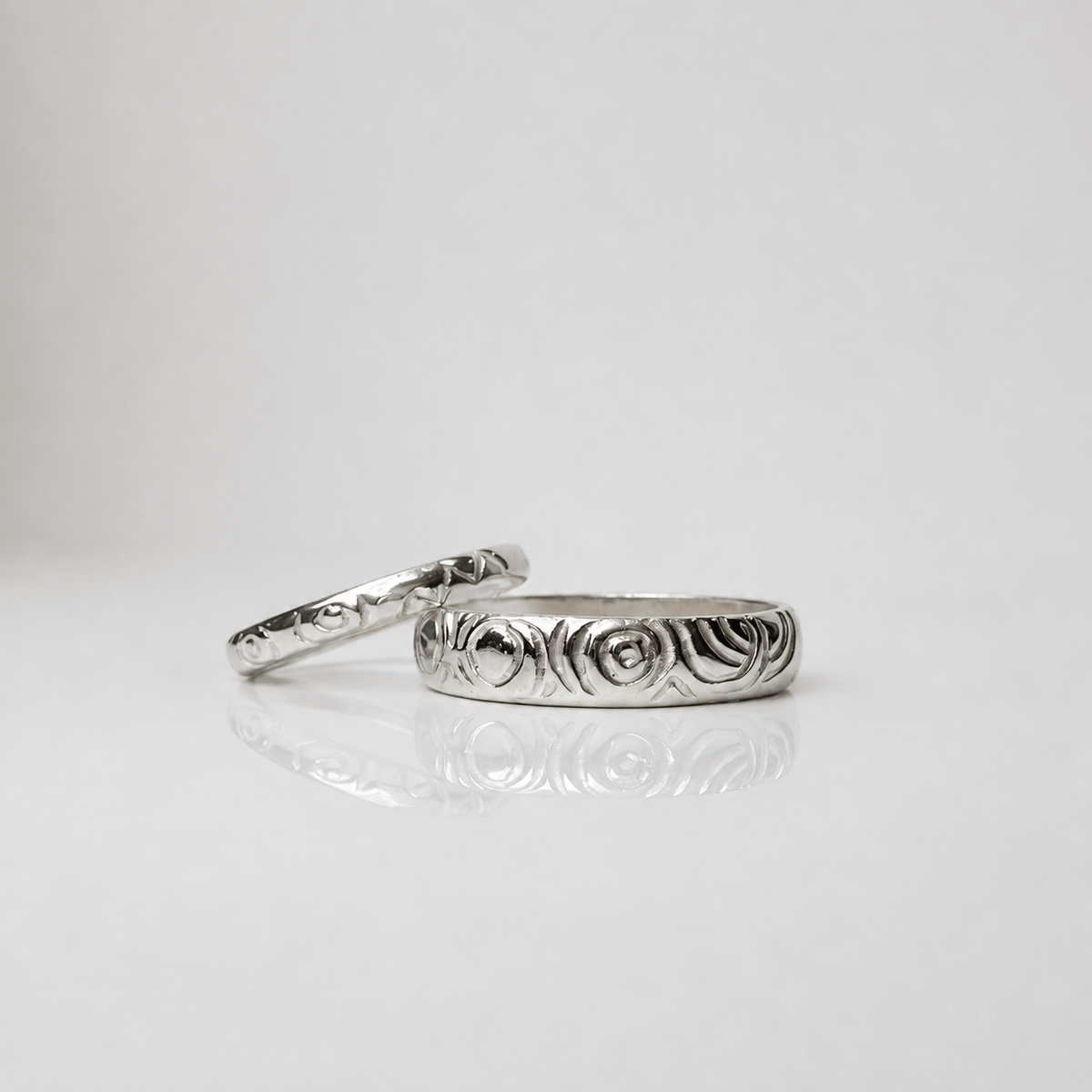 Martina Hamilton Rings Carrowmore | Sterling Silver Wide Ring