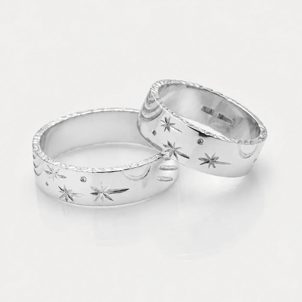 Martina Hamilton Rings Heaven | Sterling Silver 6mm Width Ring