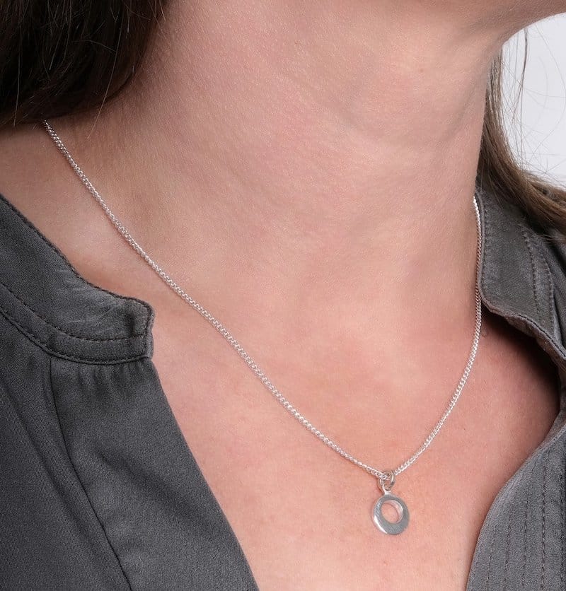 Maureen Lynch Pendants/Necklaces Circle of Dreams | Sterling Silver Pendant | Petite