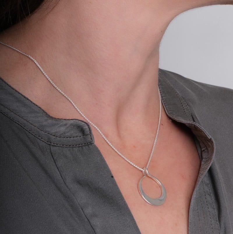 Maureen Lynch Pendants/Necklaces Circle of Dreams | Sterling Silver Pendant | Small