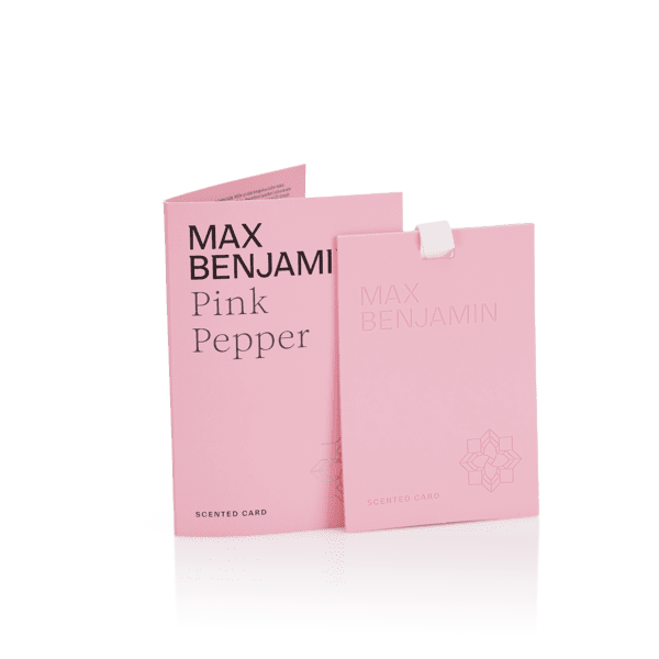 Max Benjamin Fragrances Pink Pepper | Scented Card