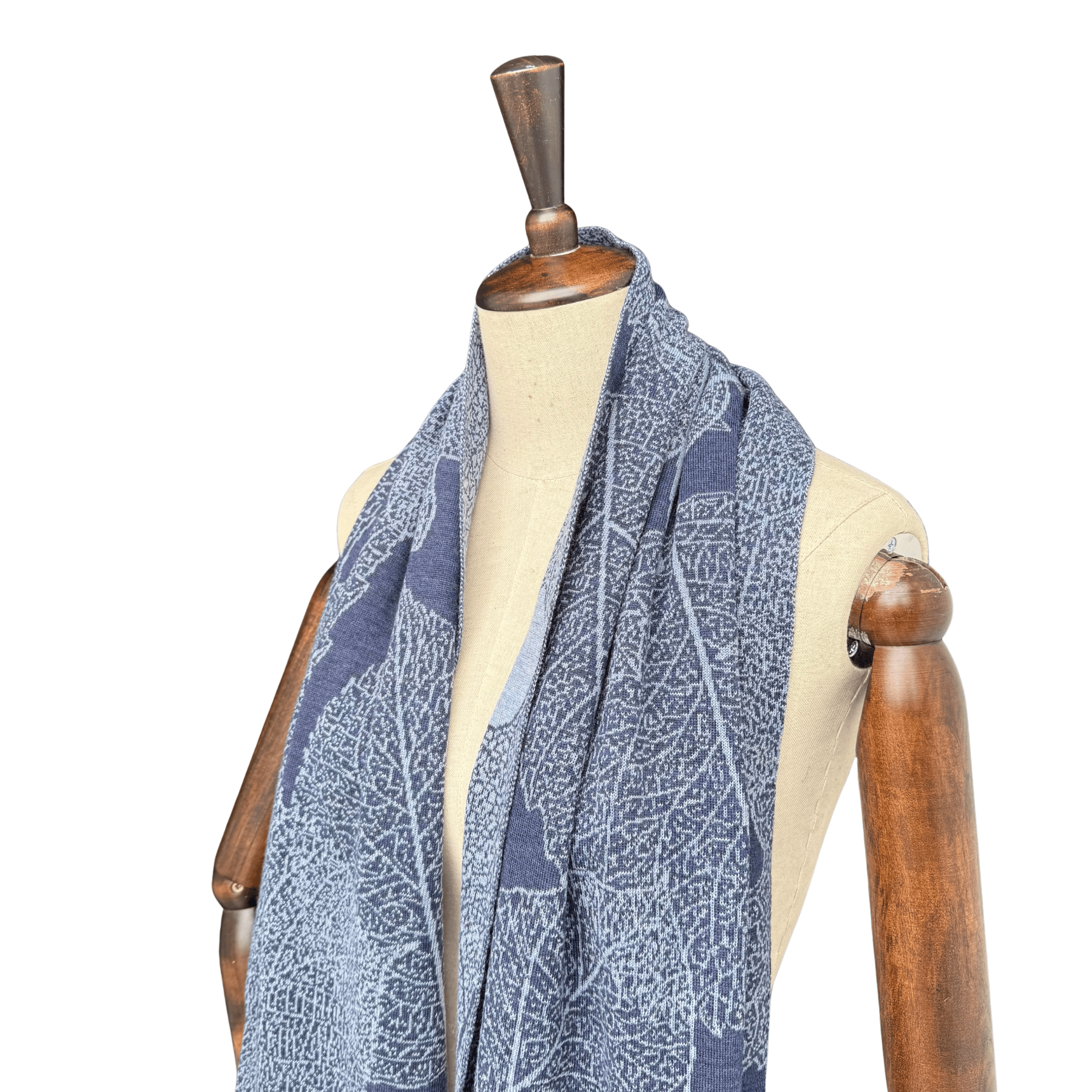 McKernan Scarves Denim Dusk | Samara Woollen Scarf