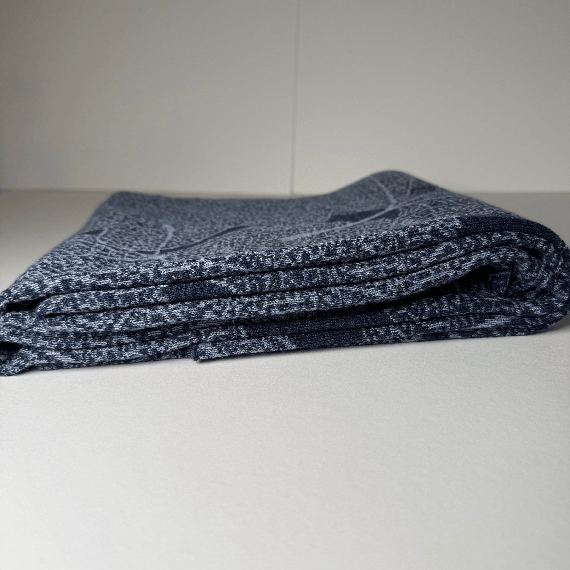 McKernan Scarves Denim Dusk | Samara Woollen Scarf