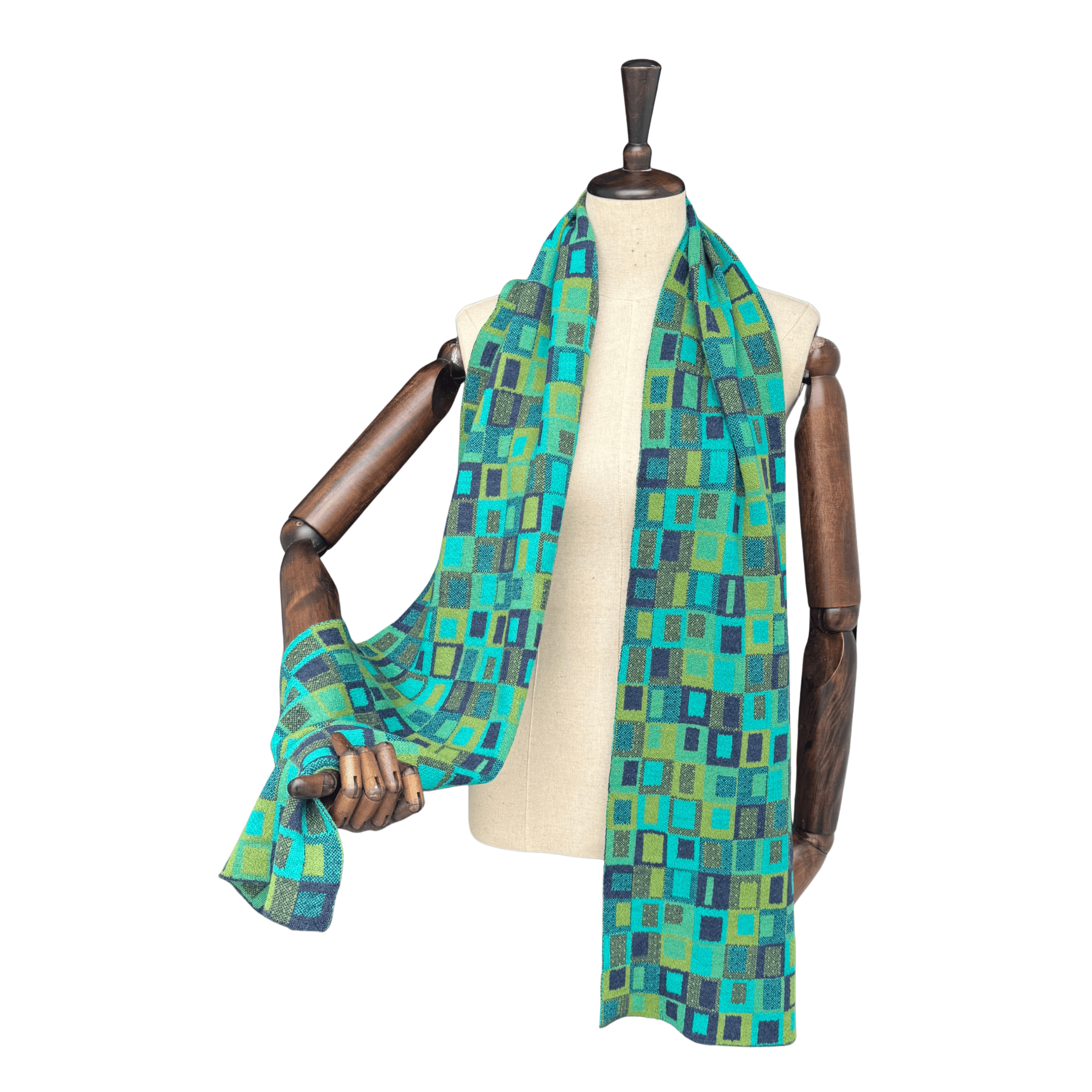 Mckernan Scarves Emerald Spirit | Glint Woven Scarf