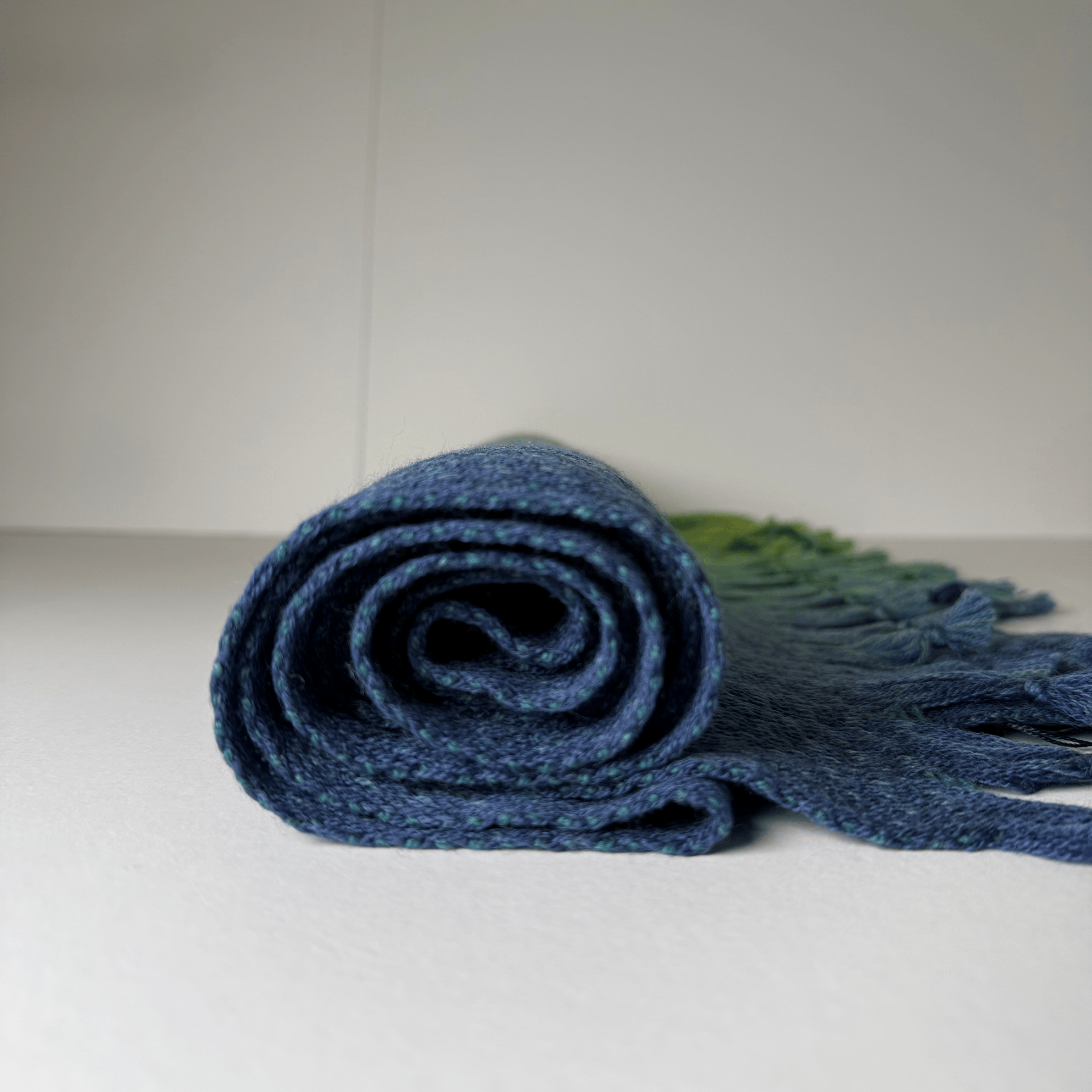 McKernan Scarves Green Current | Cosmo Woven Scarf