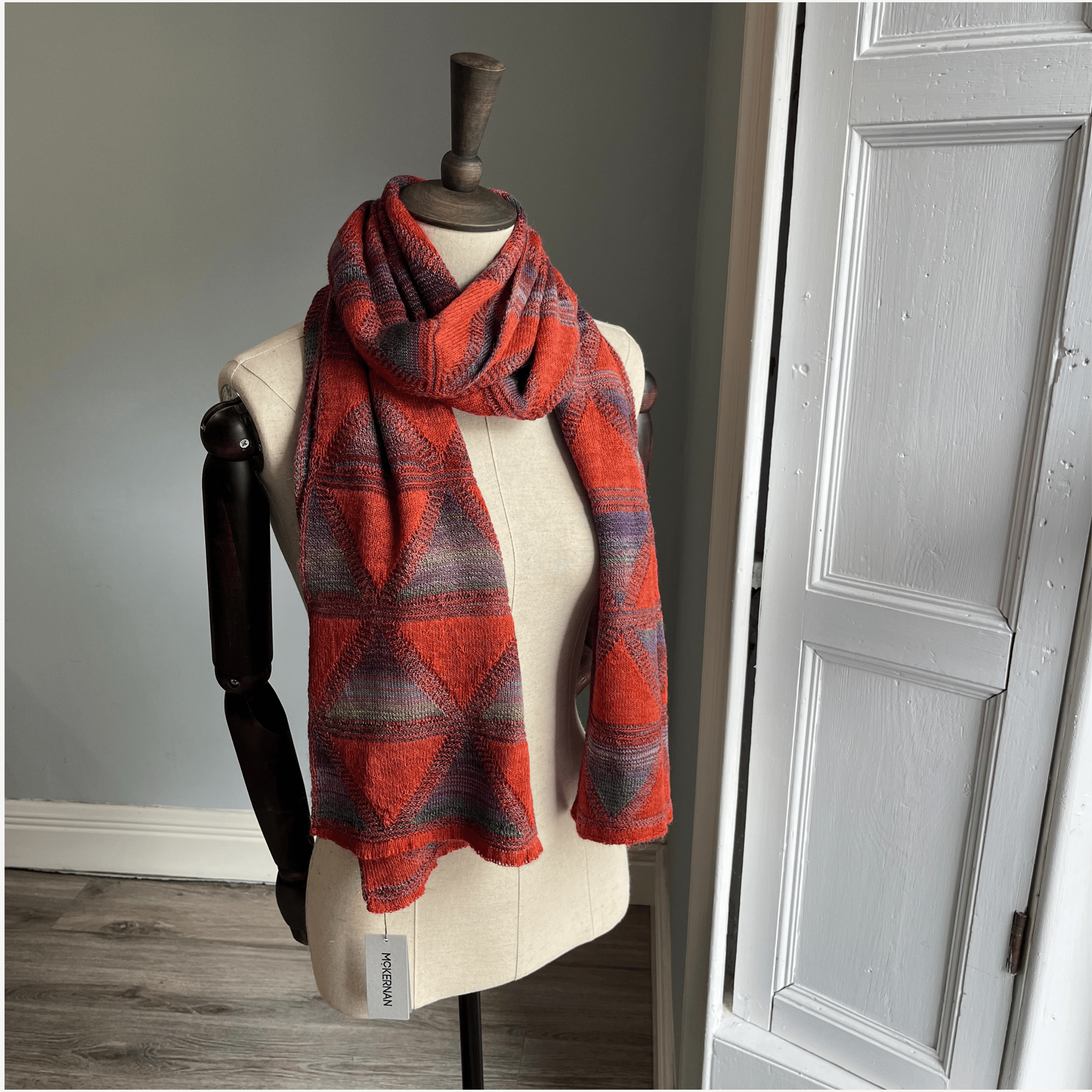 McKernan Scarves Scarves Halo | Vento Knitted Scarf