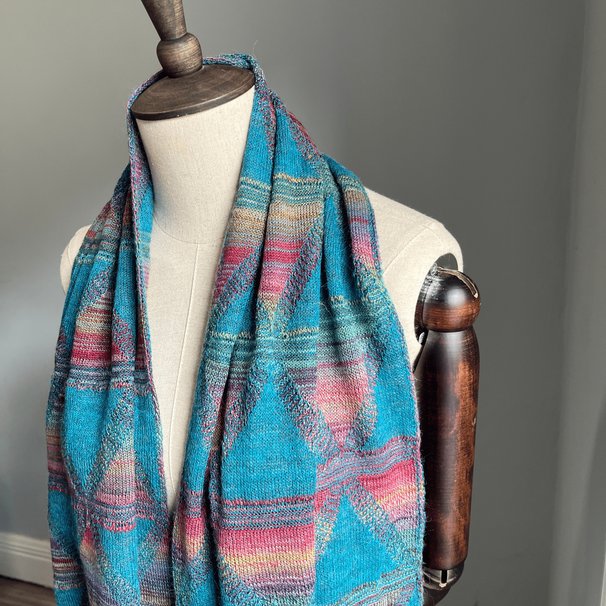 McKernan Scarves Scarves Unicorn | Vento Knitted Scarf