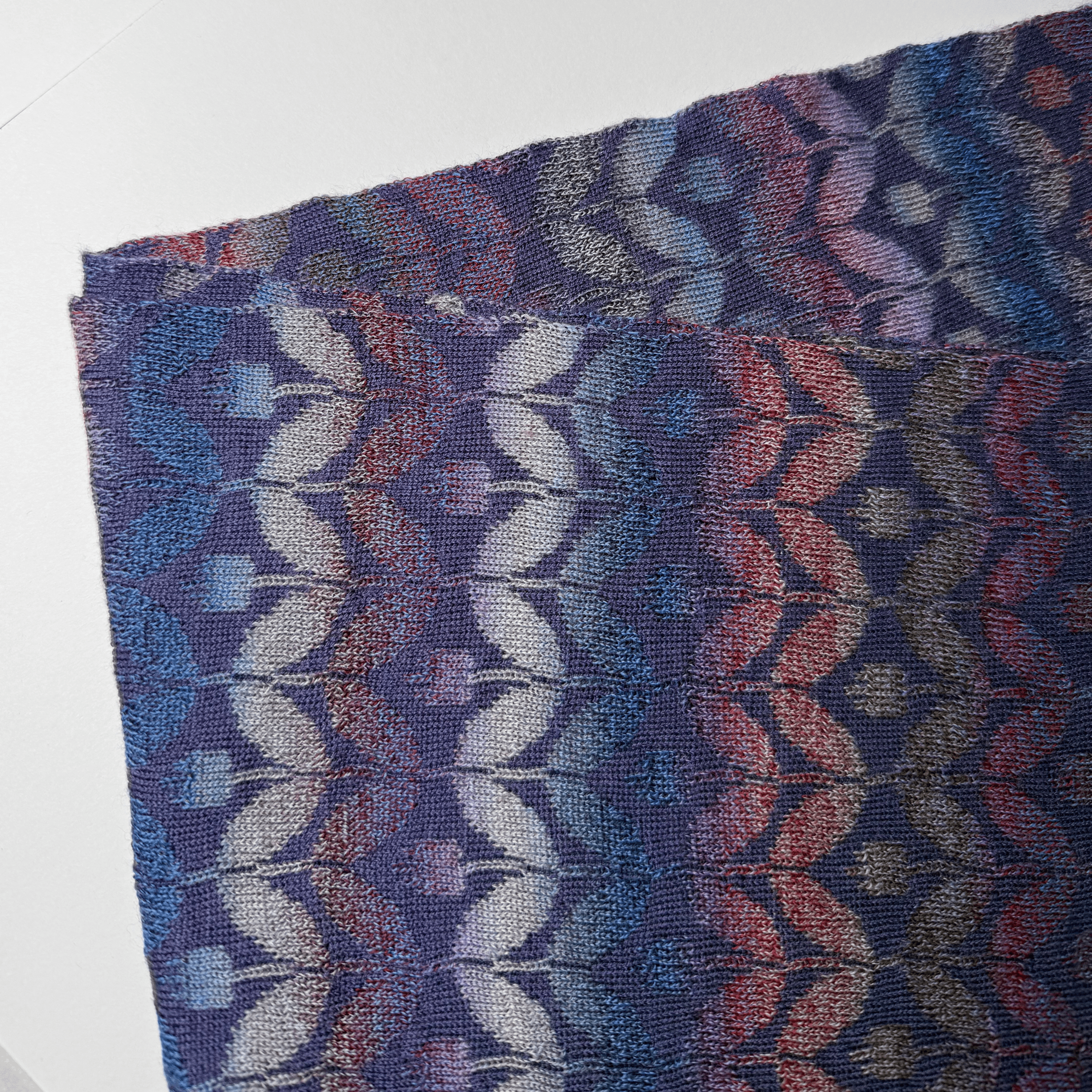McKernan Scarves Violet Trace | Linden Woollen Scarf