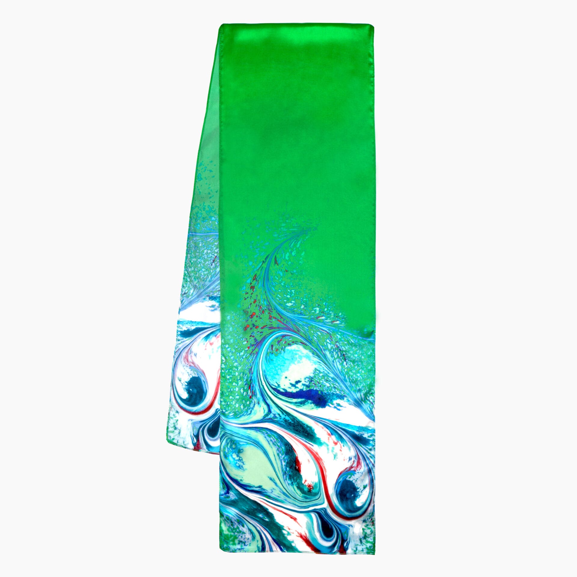 Meab Enamels Scarf Irish Green | Silk Scarf
