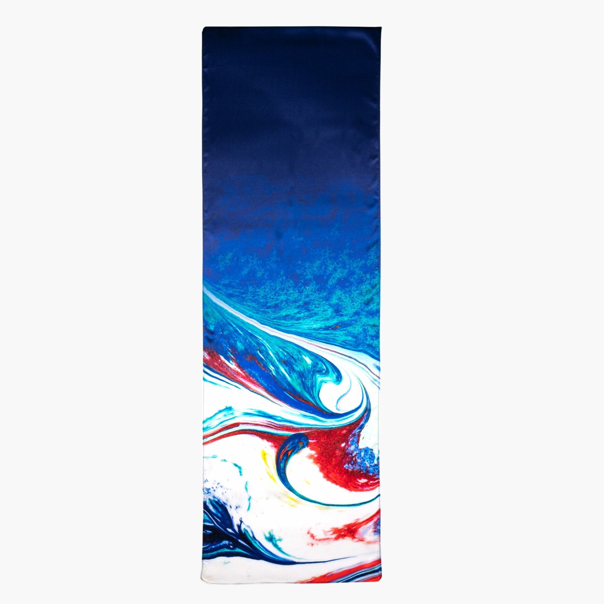 Meab Enamels Scarf Navy Blue | Silk Scarf