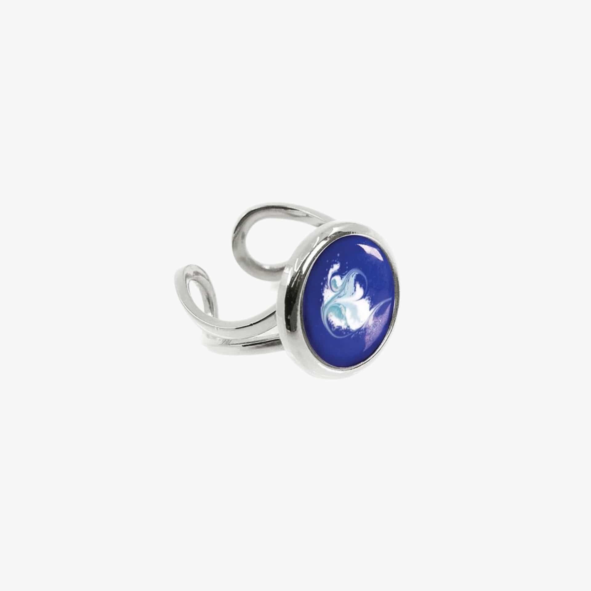 Meab Enamels Wild Atlantic Cobalt Blue | Ring