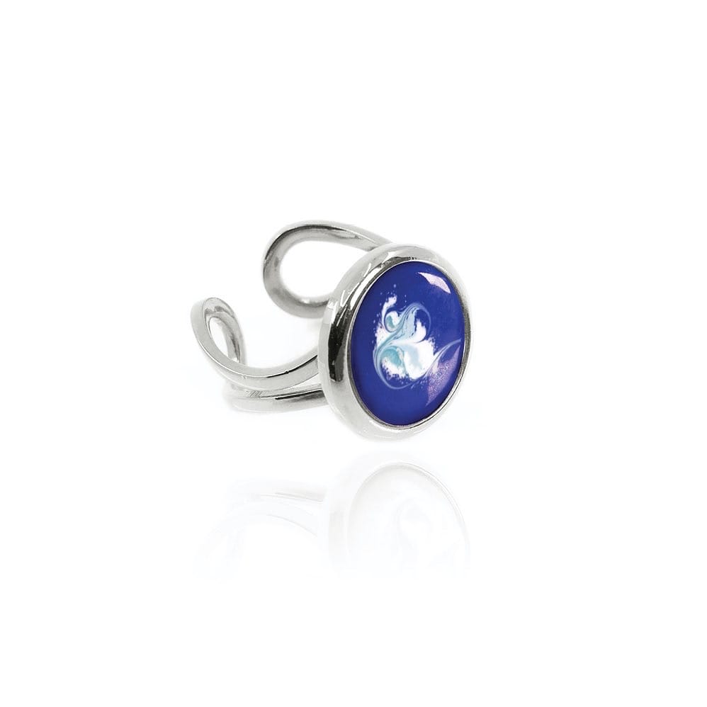 Meab Enamels Wild Atlantic Cobalt Blue | Ring