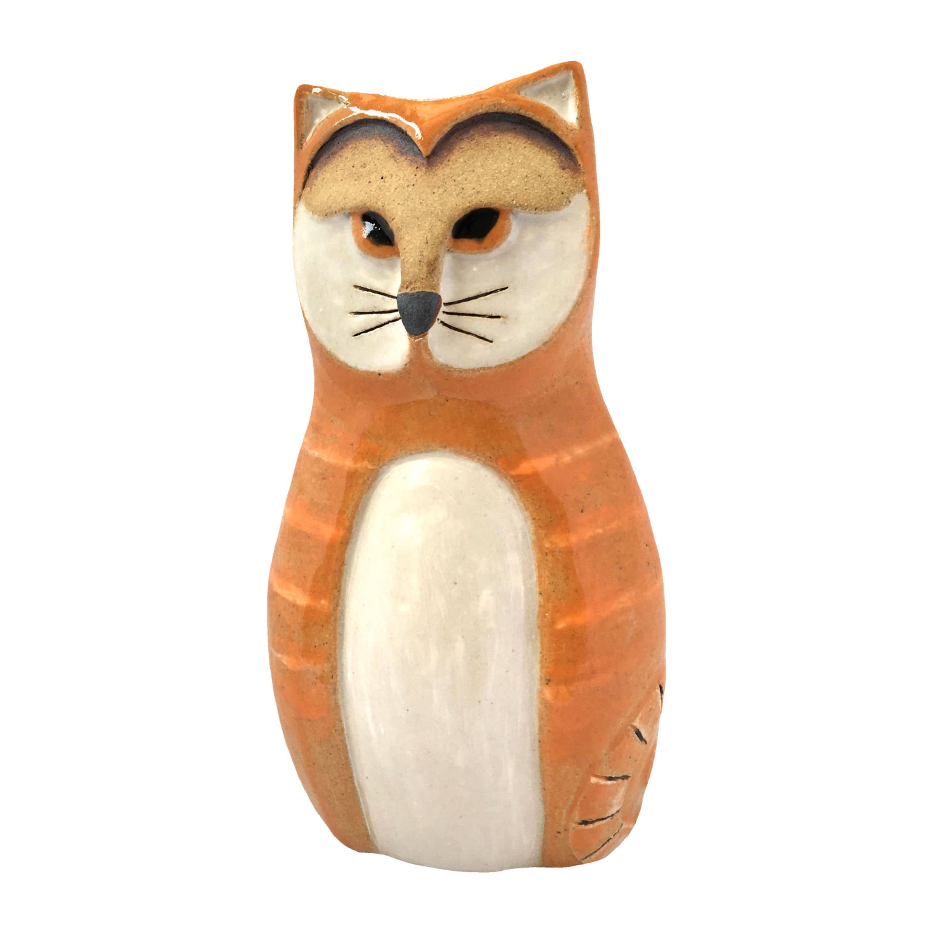 Michelle Butler Mother Cat | Ceramic Figure