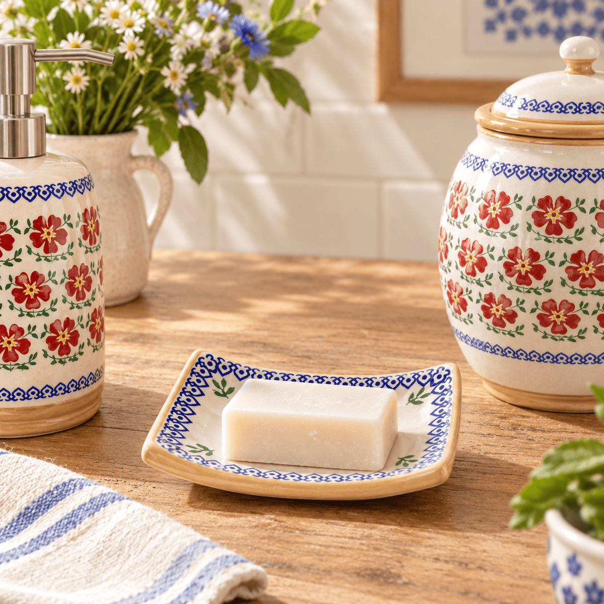 Nicholas Mosse Old Rose | Soap Dish